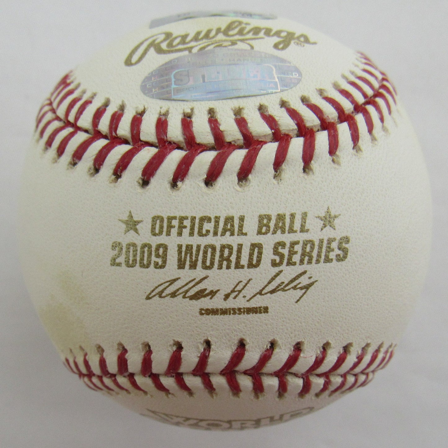 AJ Burnett Signed Auto Rawlings Baseball Steiner COA