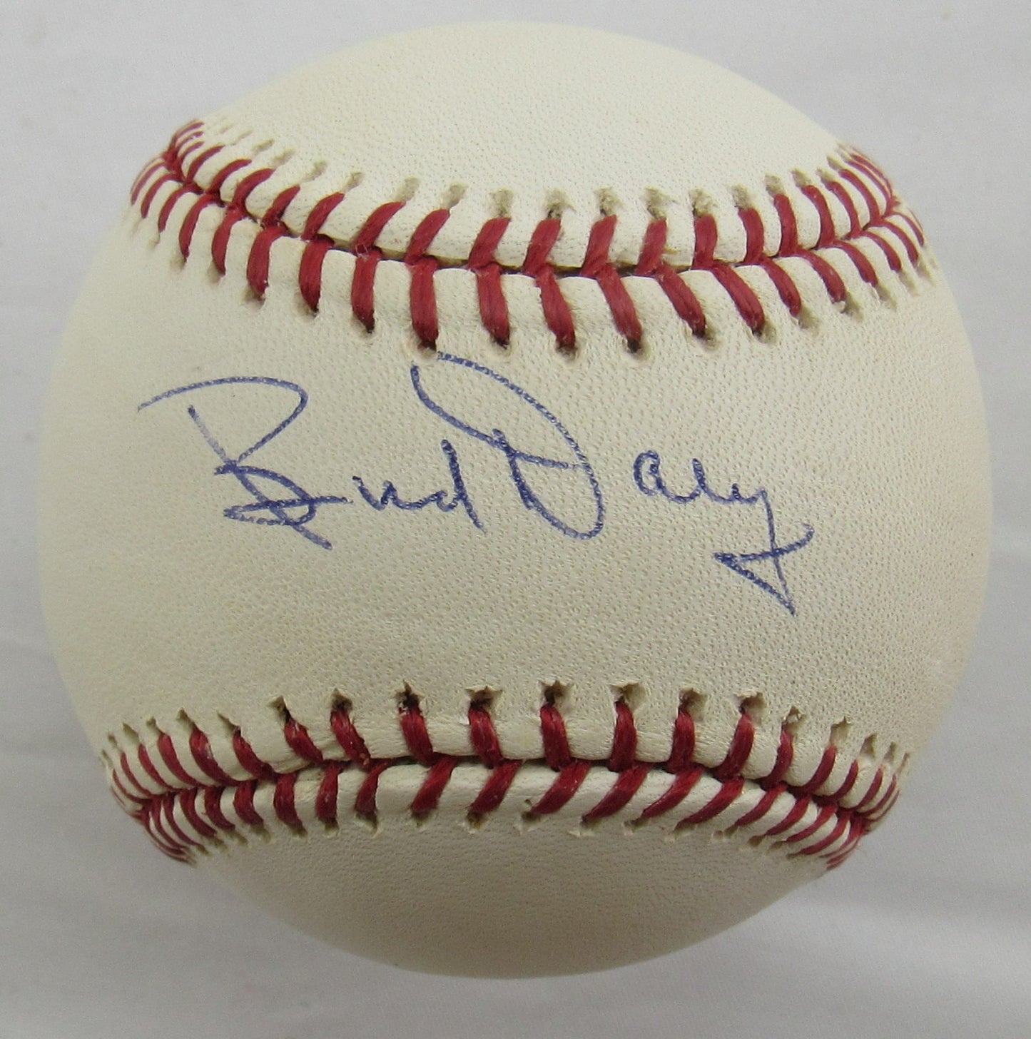 Bud Daley Signed Auto Rawlings Baseball B161