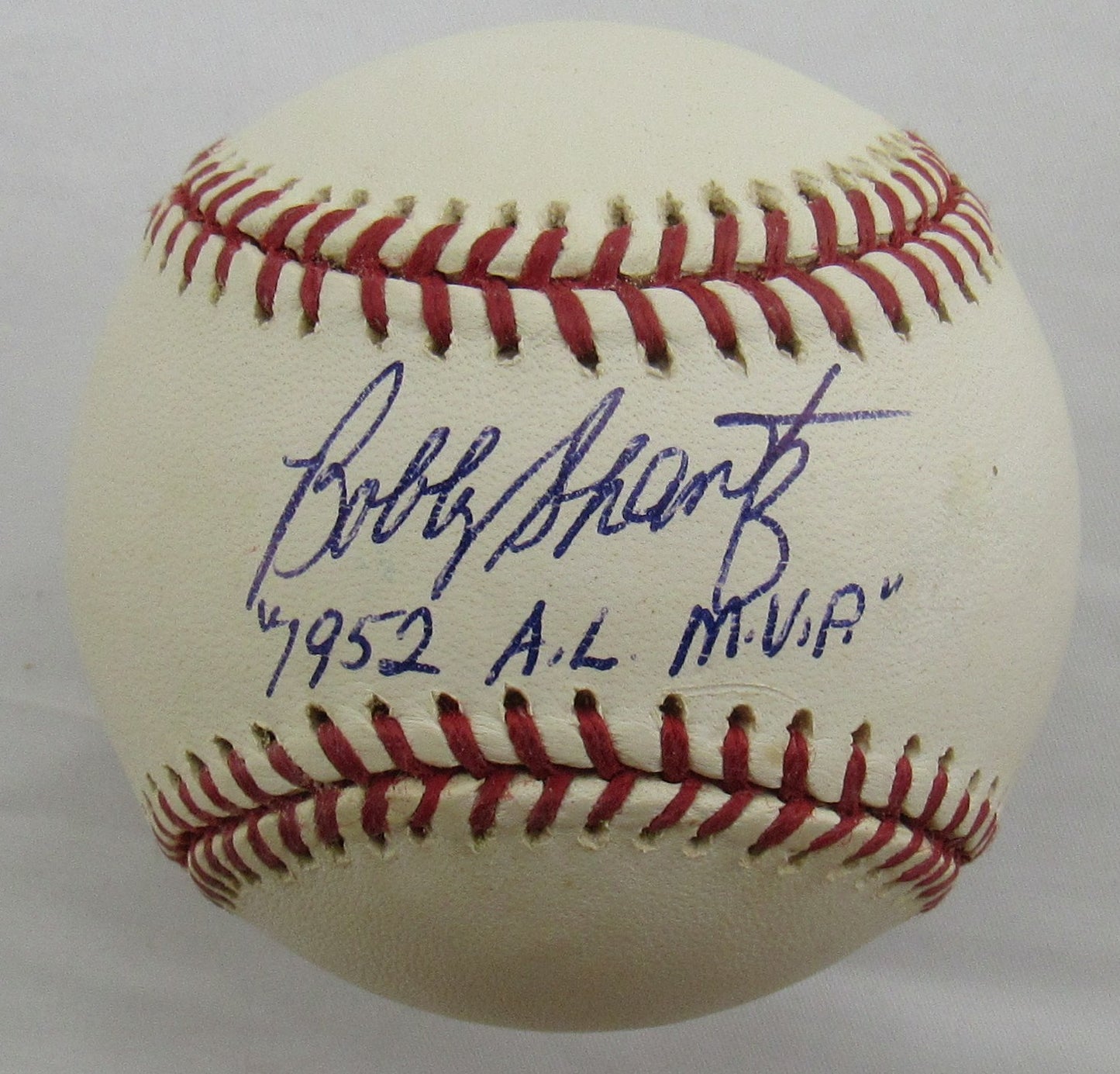 Bobby Shantz Signed Auto Rawlings Baseball B161