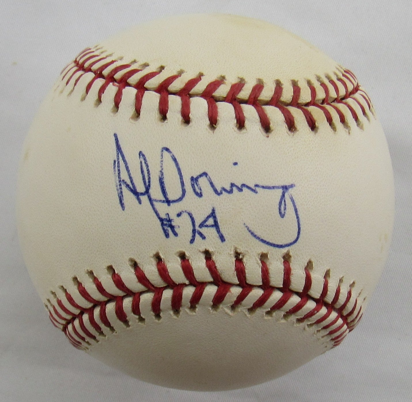 Al Downing Signed Auto Rawlings Baseball B161