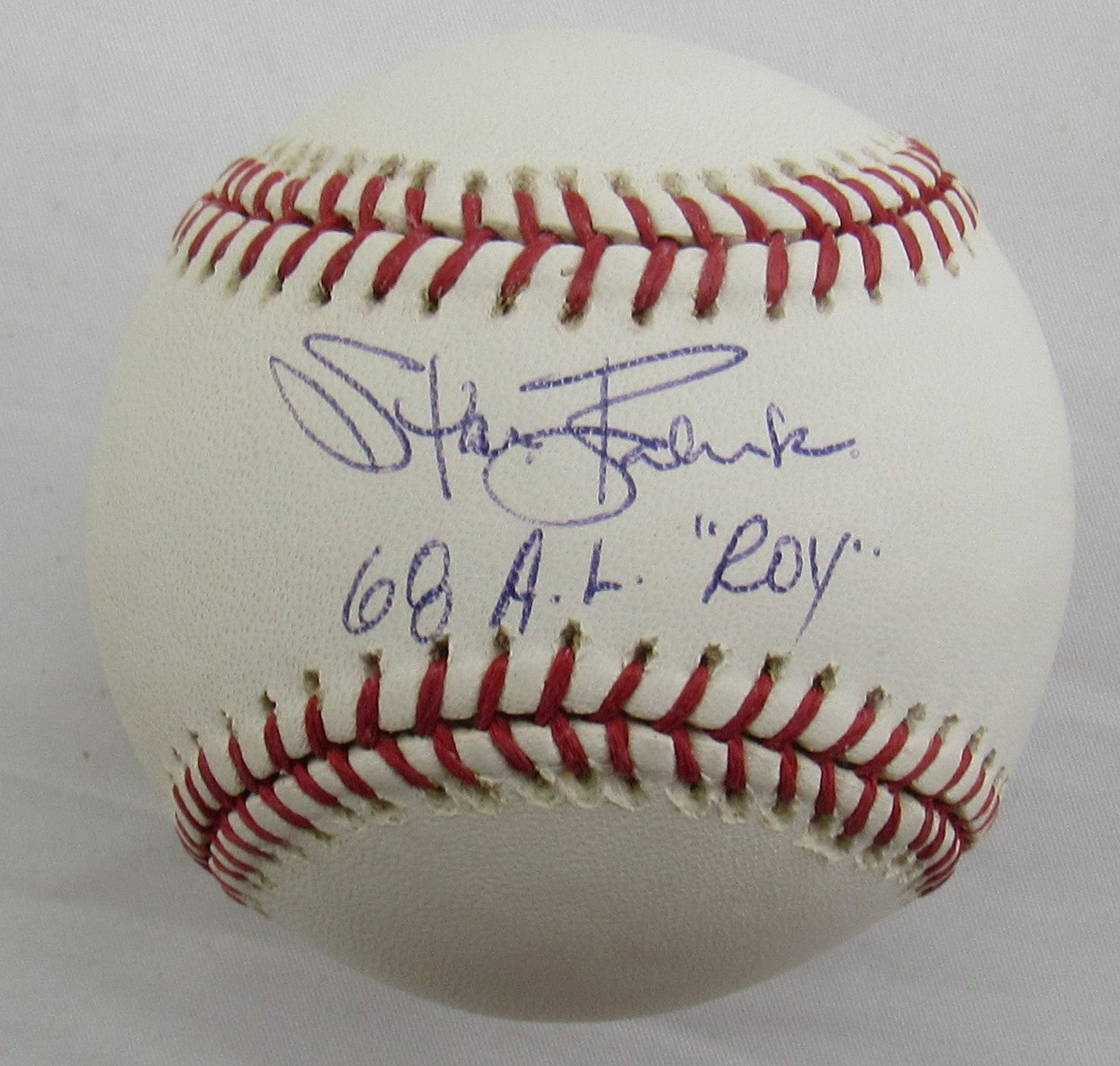 Stan Bahnsen Signed Auto Rawlings Baseball B161