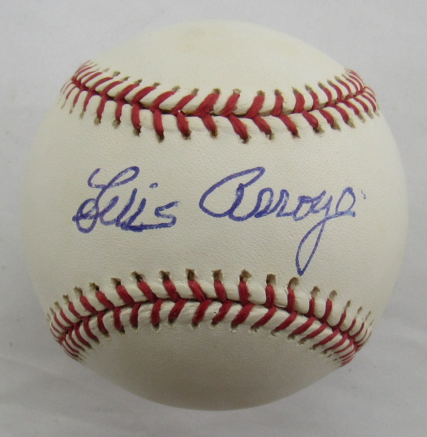 Luis Arroyo Signed Auto Rawlings Baseball B161