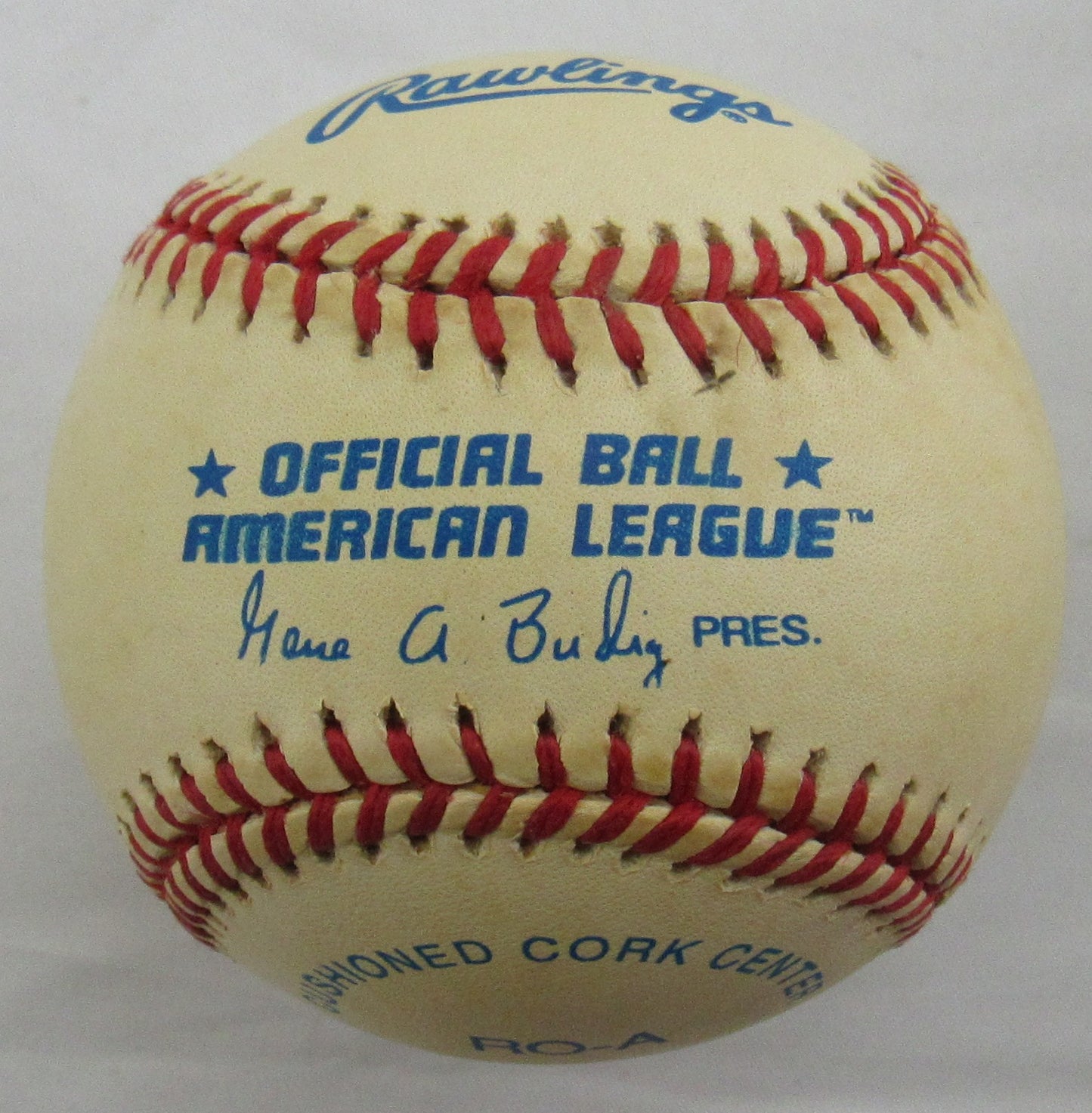 Hector Lopez Signed Auto Rawlings Baseball B161