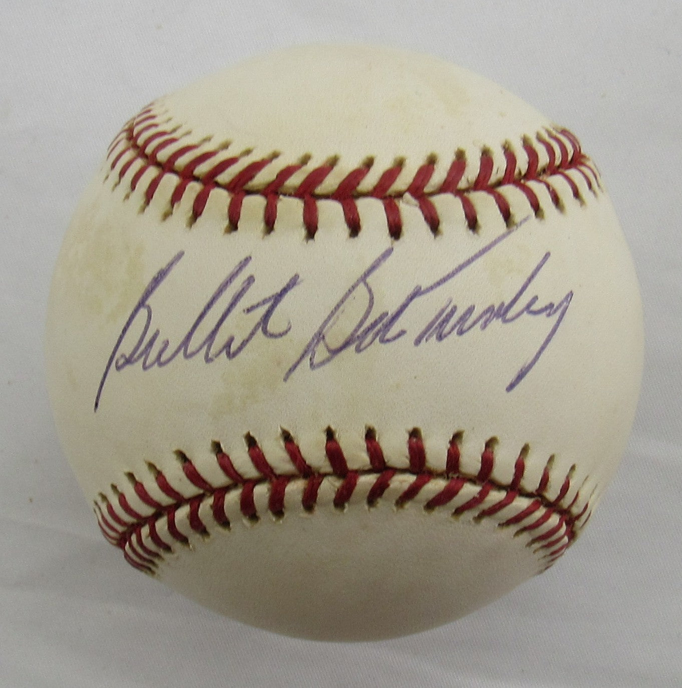 Bob Turley Signed Auto Rawlings Baseball B161