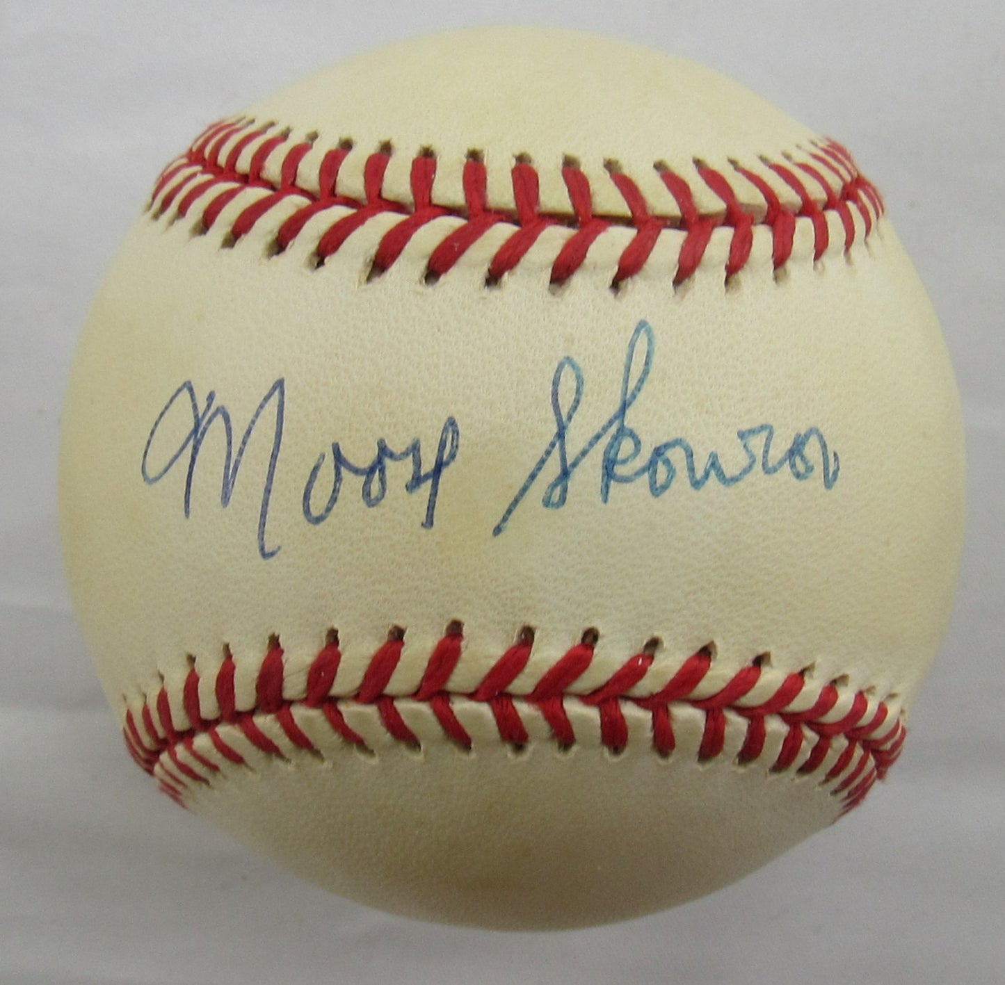 Moose Skowron Signed Auto Rawlings Baseball B162