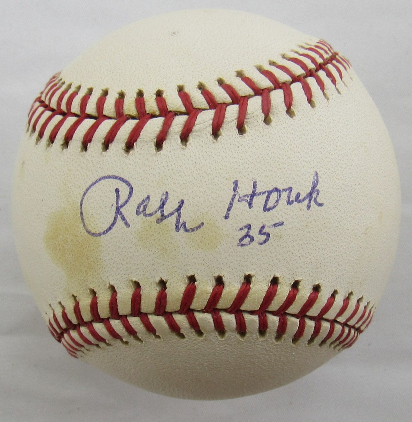 Ralph Houk Signed Auto Rawlings Baseball B162