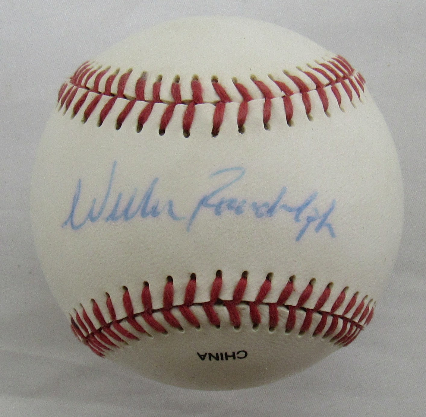 Willie Randolph Signed Auto Rawlings Baseball B162
