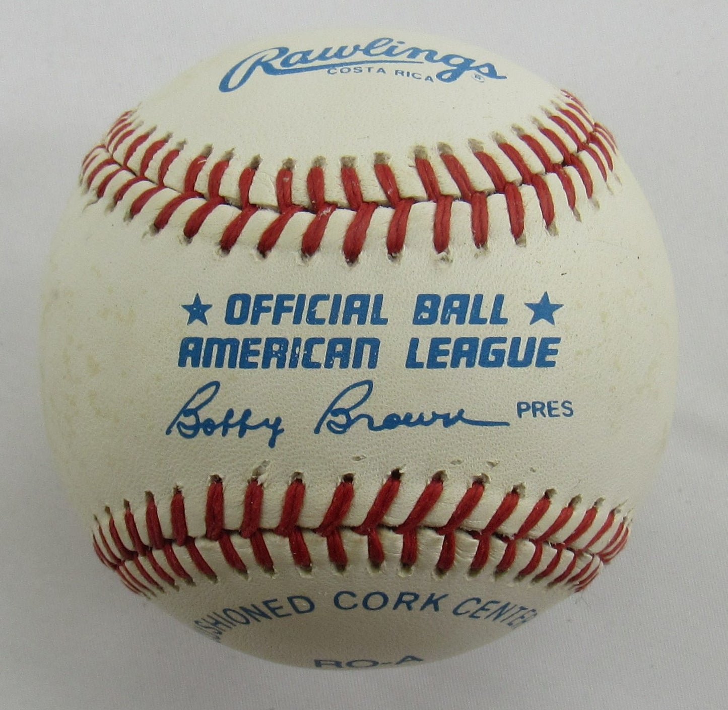 George Scott Signed Auto Rawlings Baseball B163