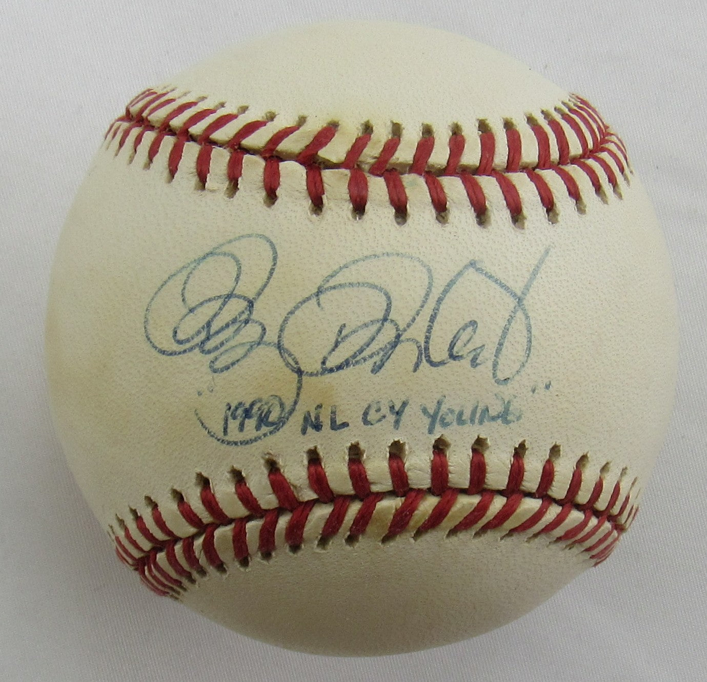 Doug Drabek Signed Auto Rawlings Baseball B163