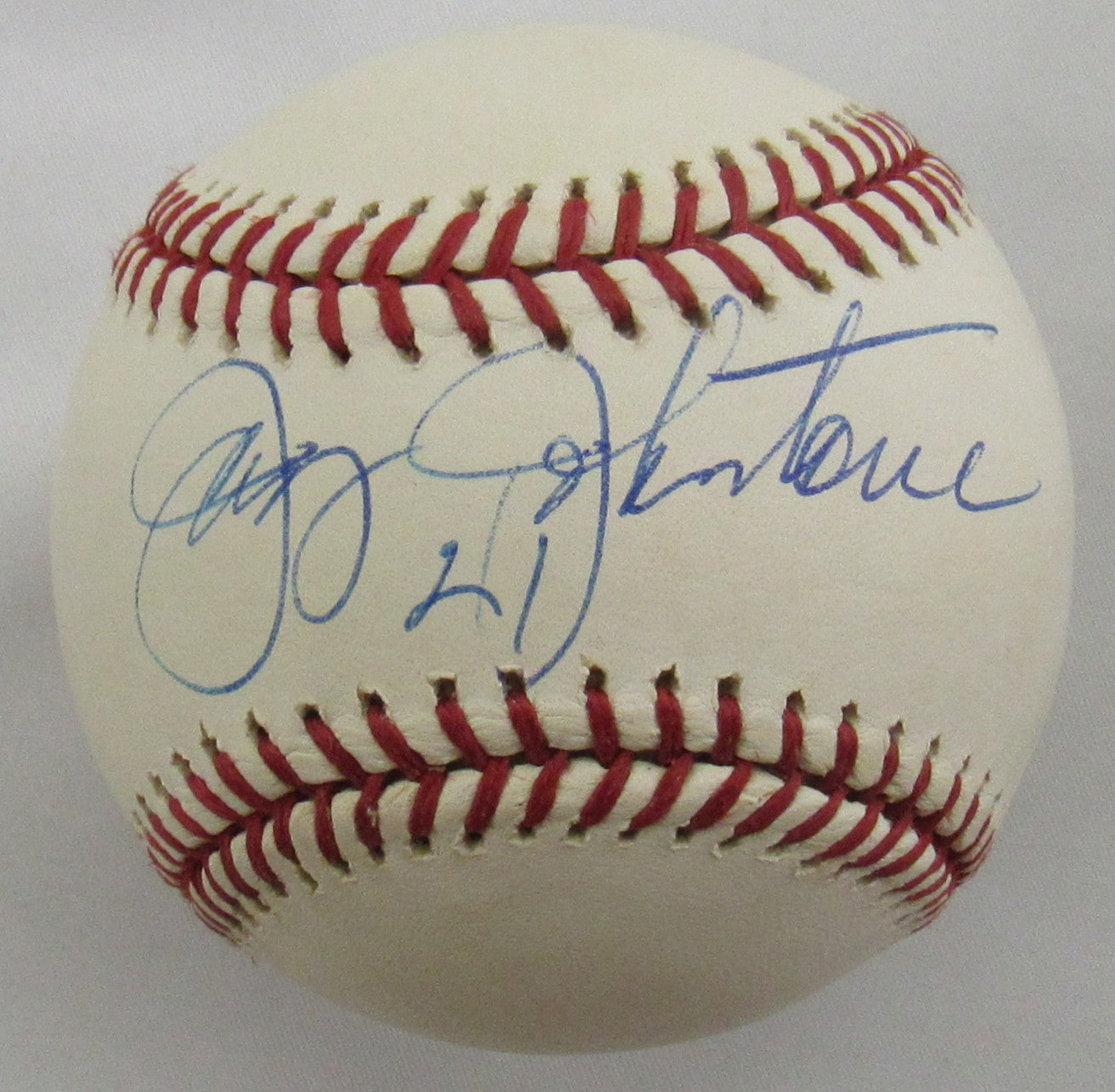 Jay Johnstone Signed Auto Rawlings Baseball B164