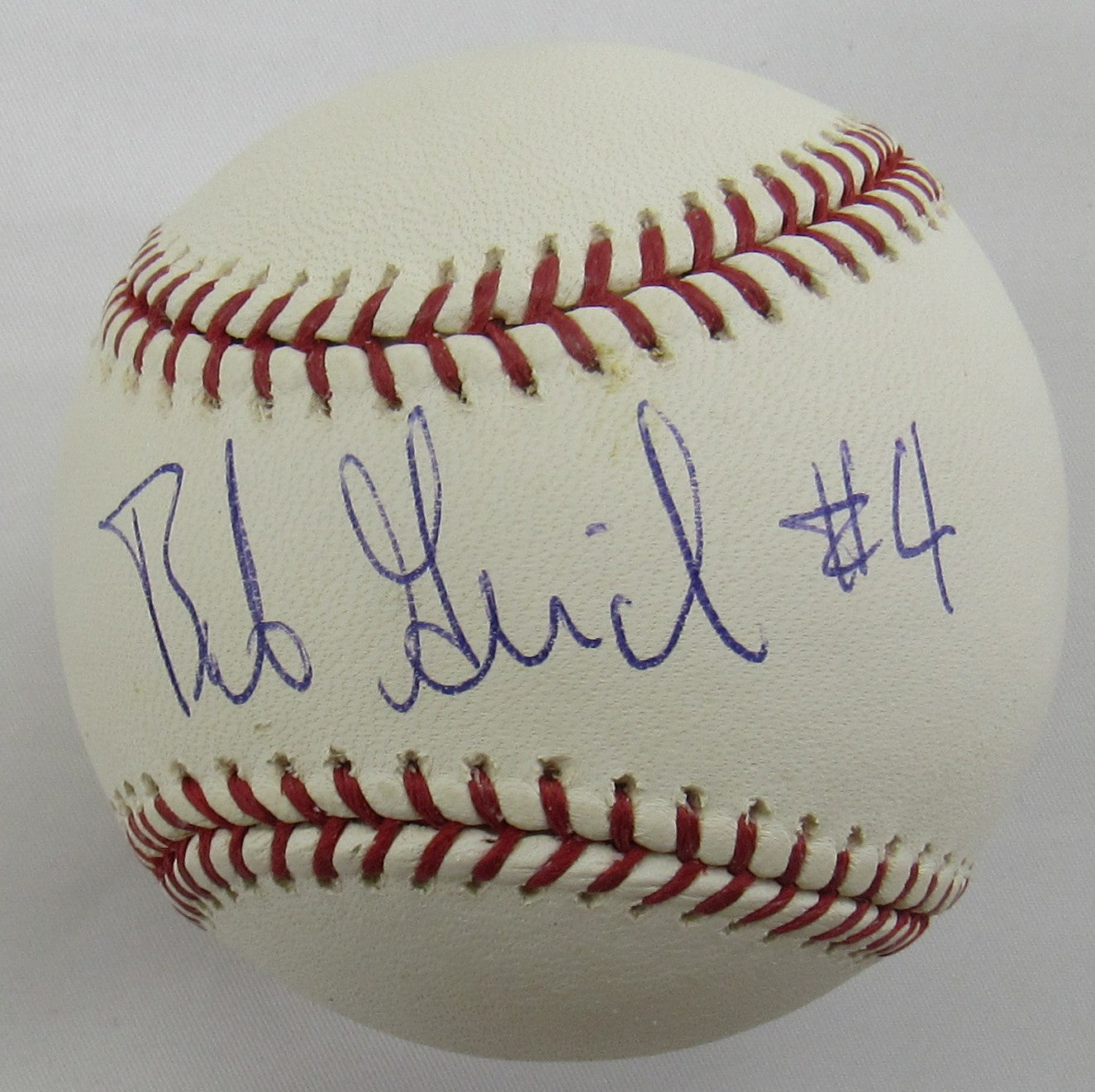 Bob Grich Signed Auto Rawlings Baseball B164