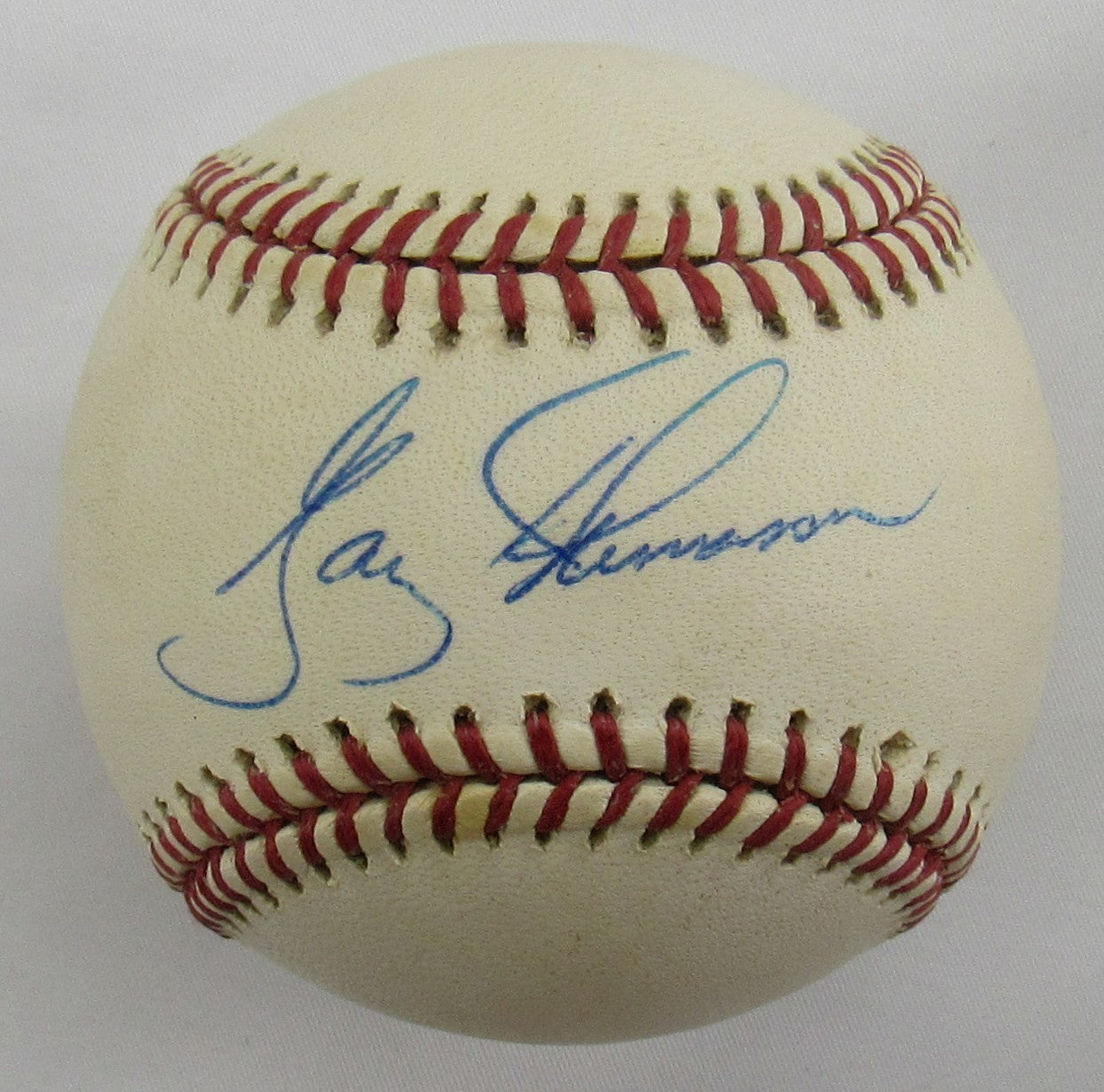 Gary Thomasson Signed Auto Rawlings Baseball B164