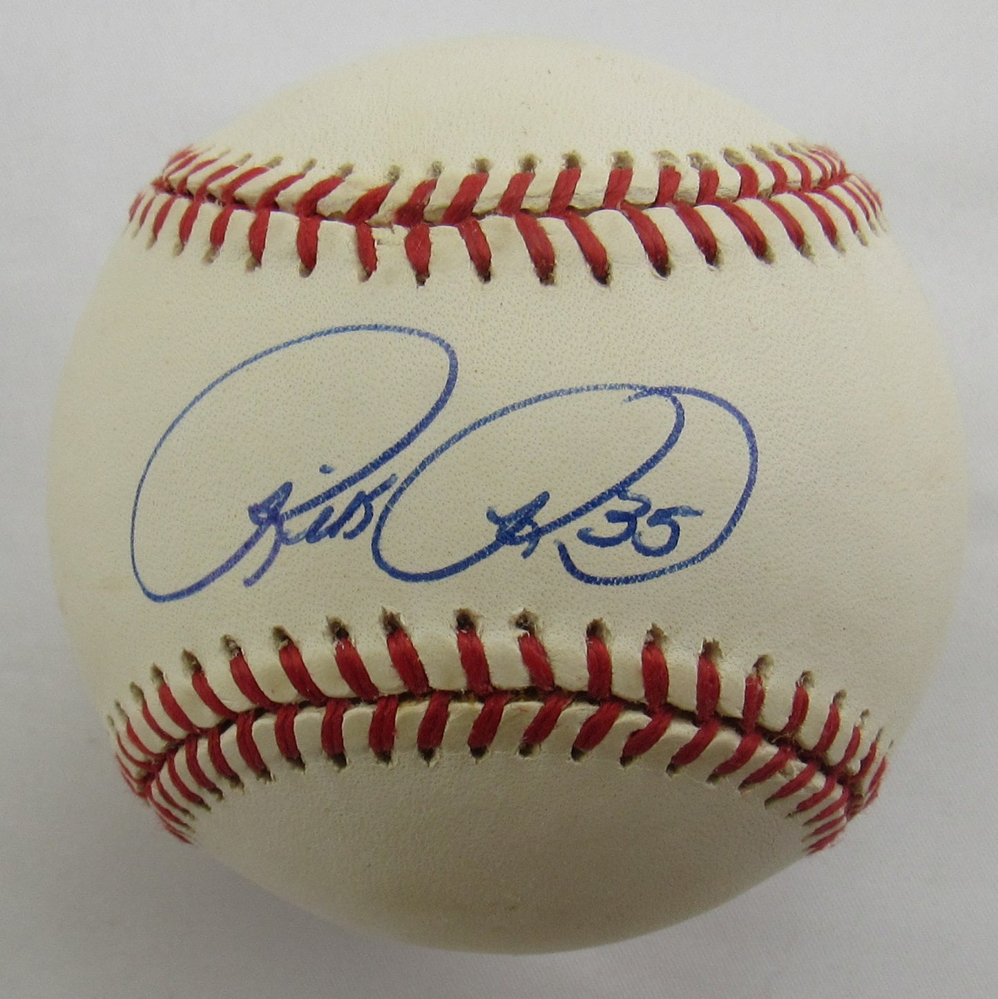 Rick Reed Signed Auto Rawlings Baseball B165