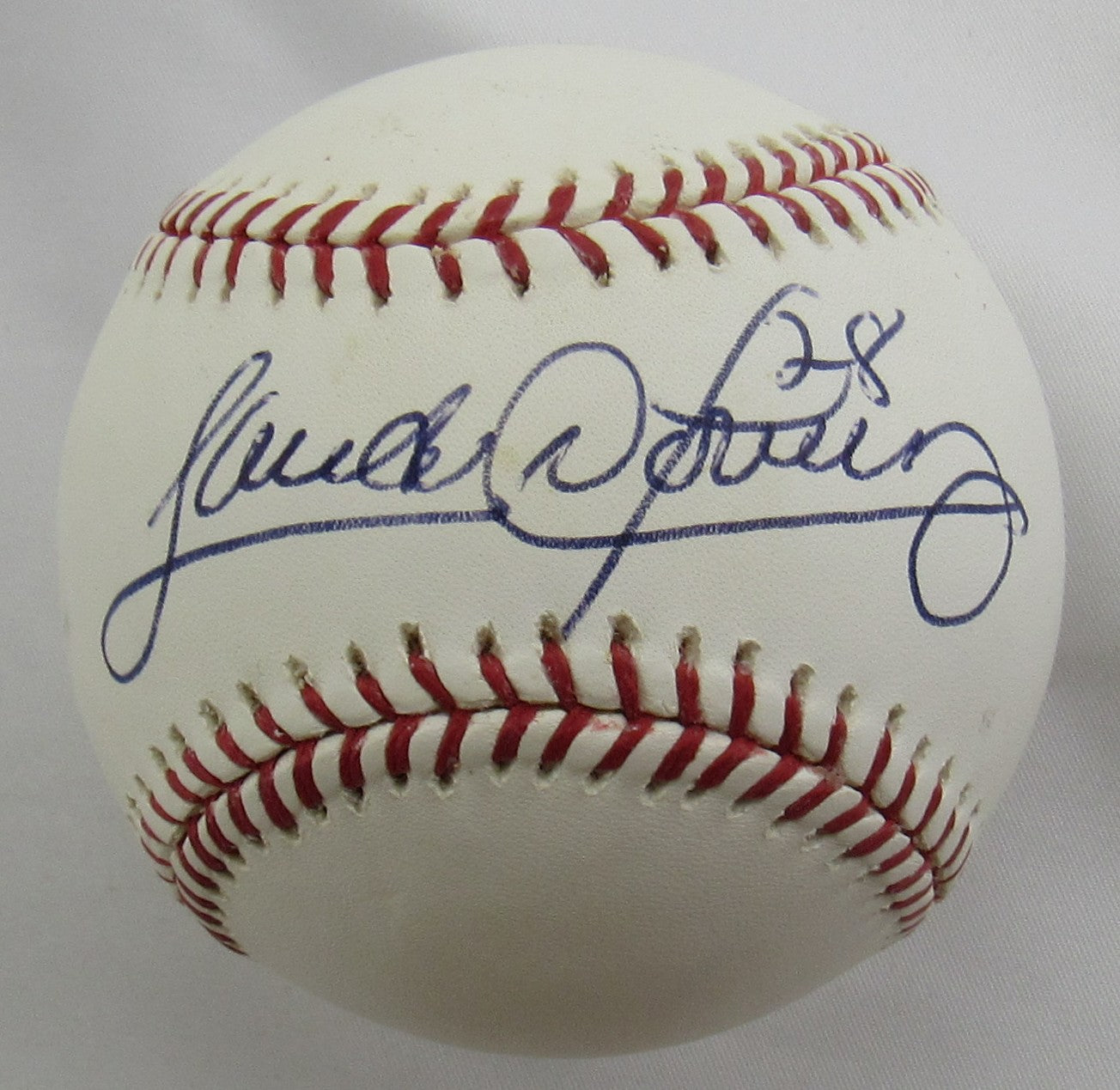 Sandy Alomar Jr Signed Auto Rawlings Baseball B165