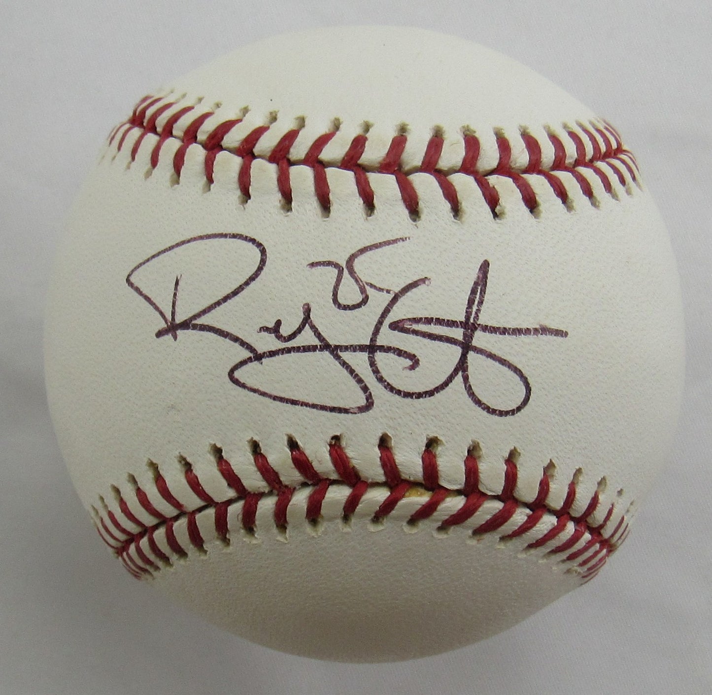 Ryan Garko Signed Auto Rawlings Baseball B166