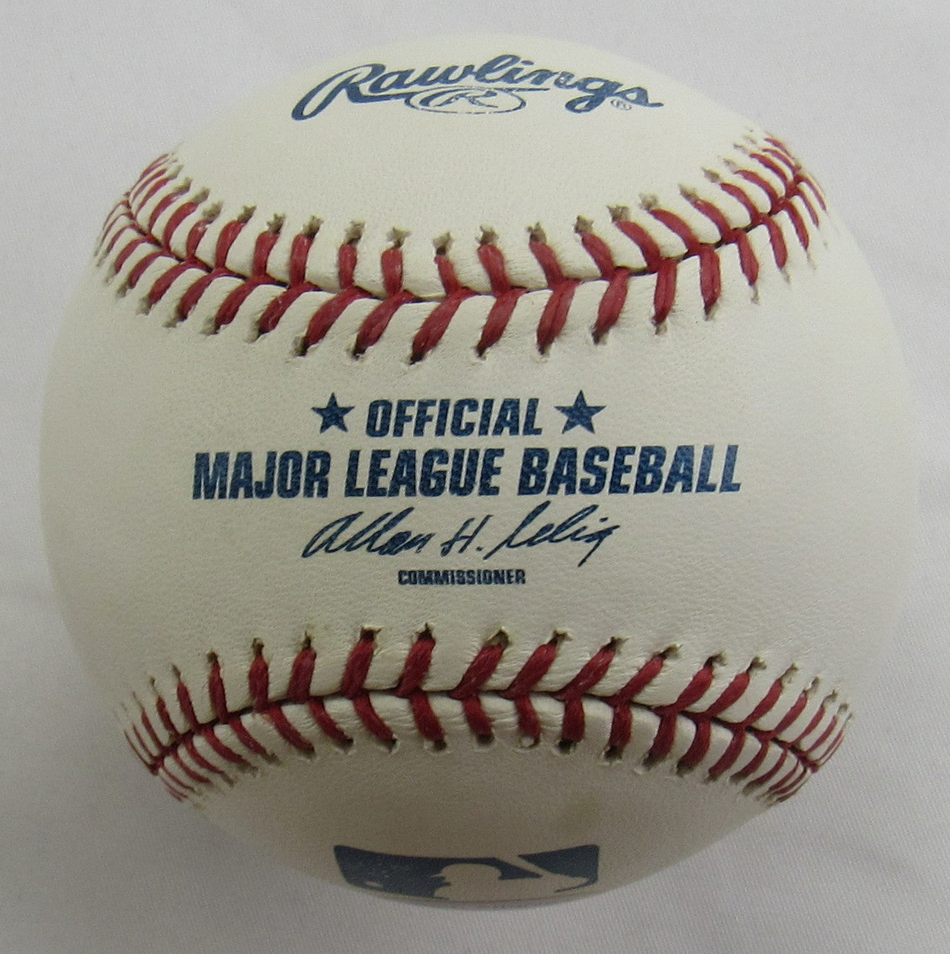 Omar Infante Signed Auto Rawlings Baseball B166