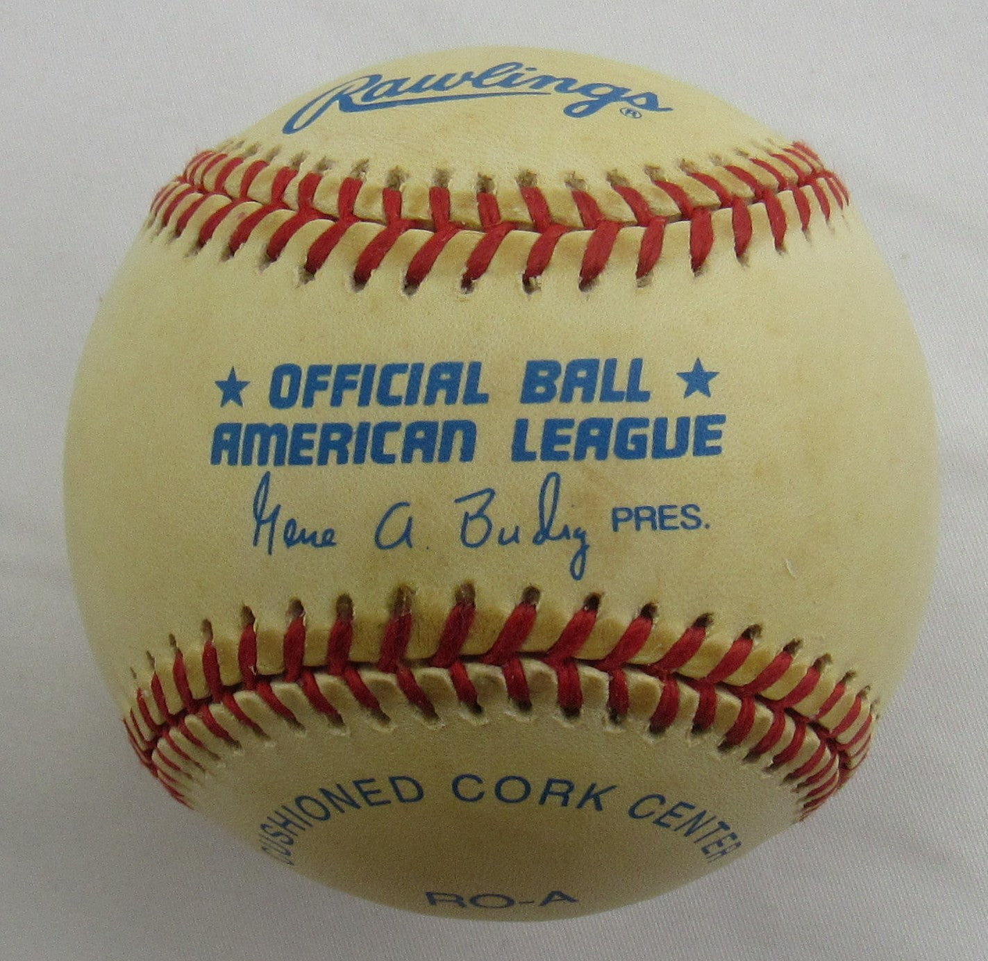 Allen Watson Signed Auto Rawlings Baseball B166