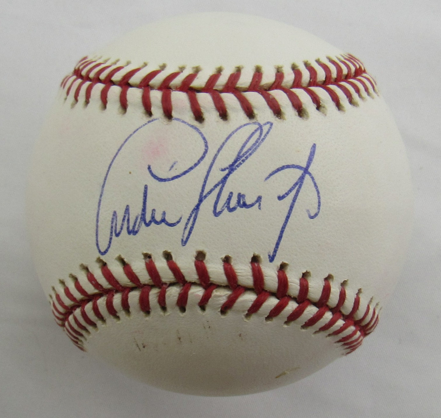 Andre Thorton Signed Auto Rawlings Baseball B166