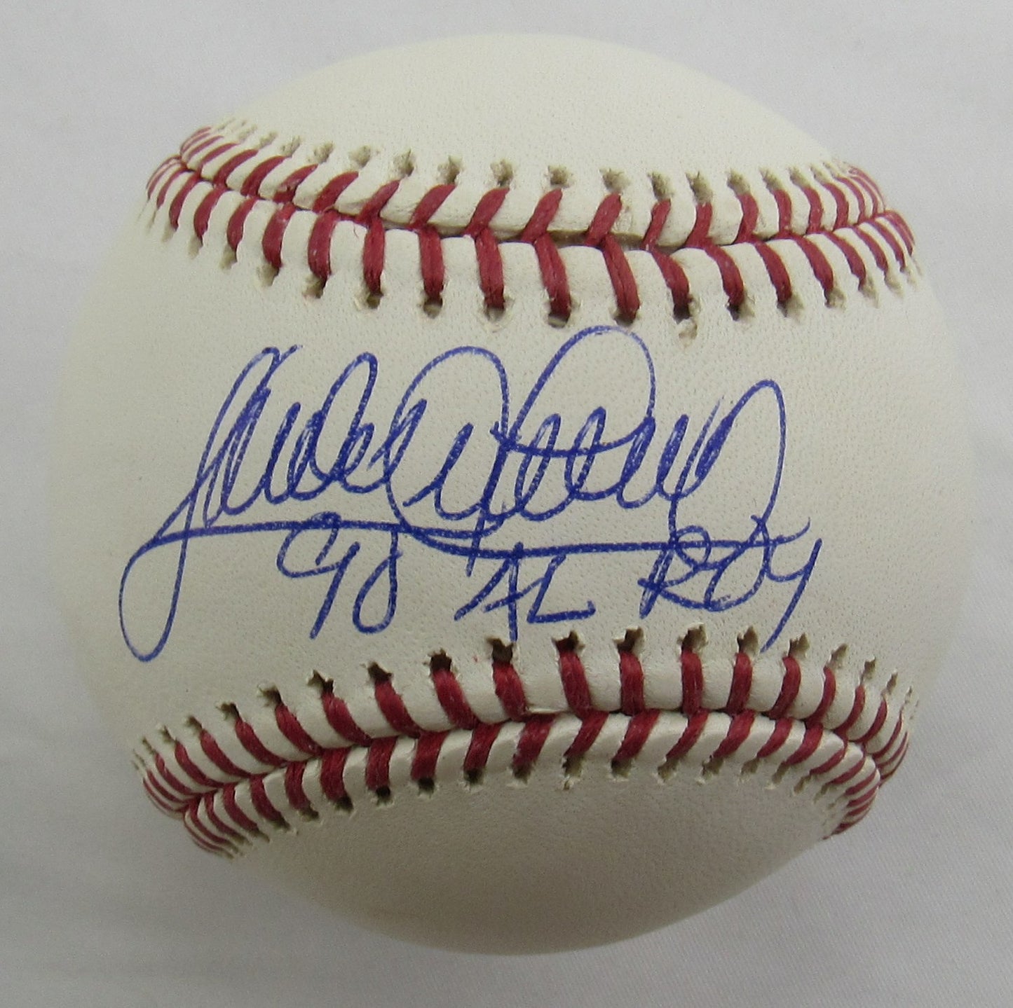 Sandy Alomar Jr Signed Auto Rawlings Baseball B166