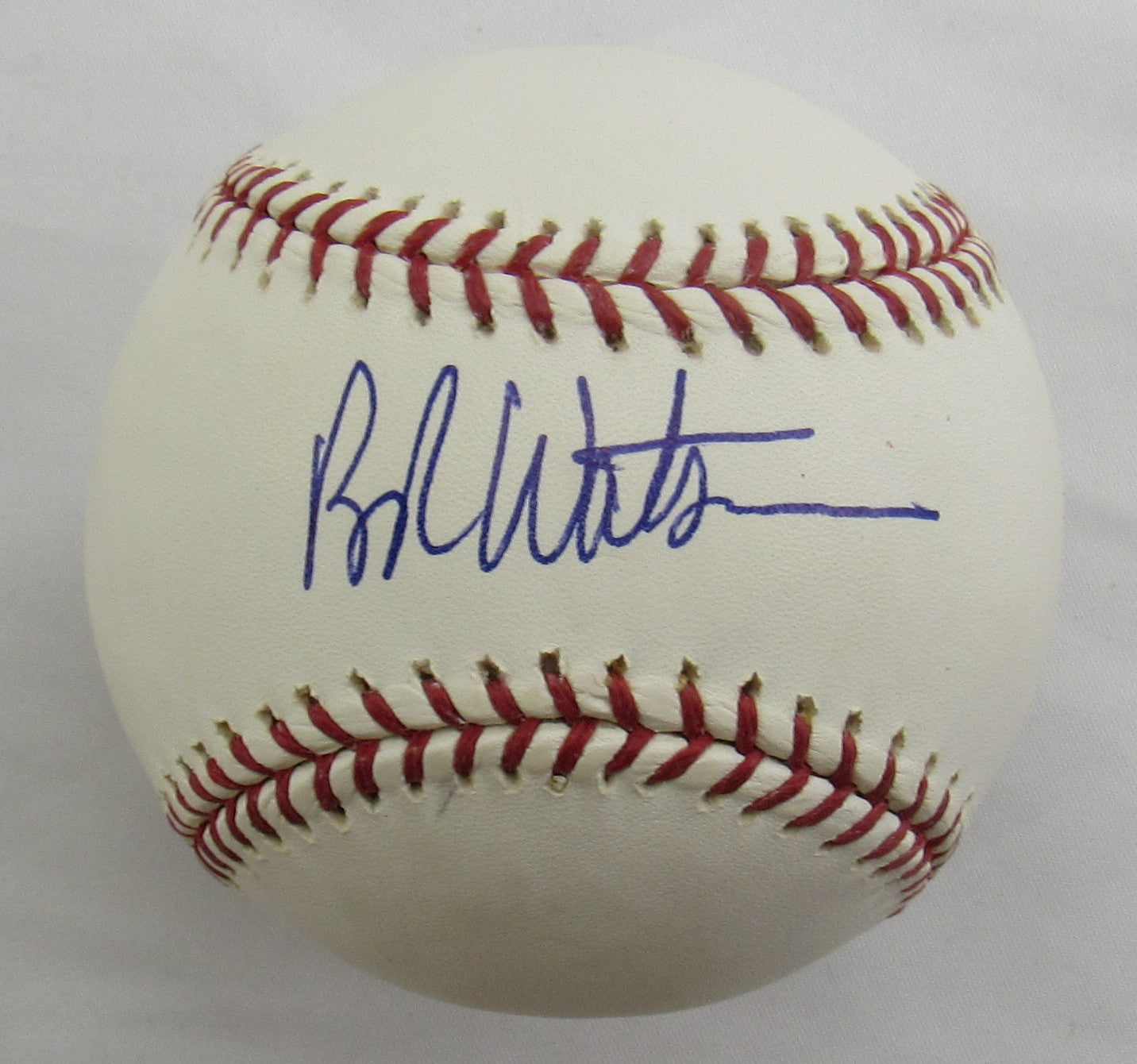 Bob Watson Signed Auto Rawlings Baseball MLB Holo B166