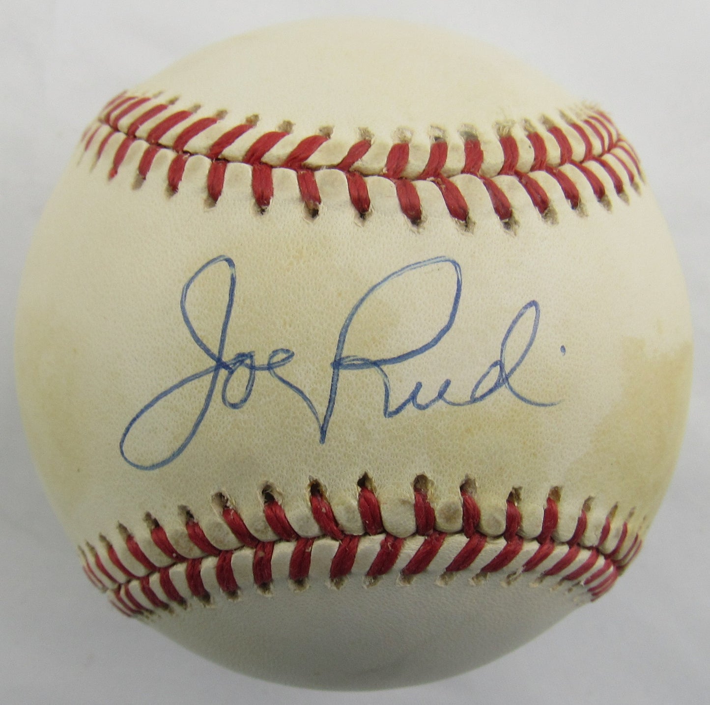 Joe Rudi Signed Auto Rawlings Baseball Beckett H93997 B167
