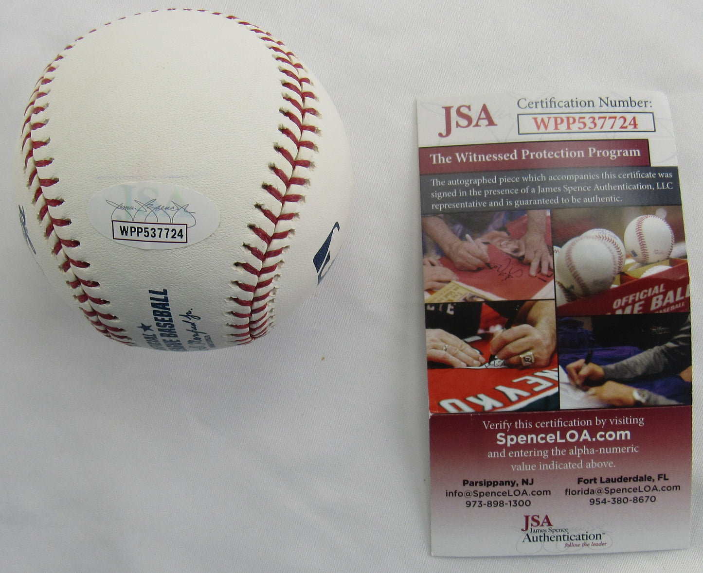 Domingo German Signed Auto Rawlings Baseball JSA WPP537724 B167