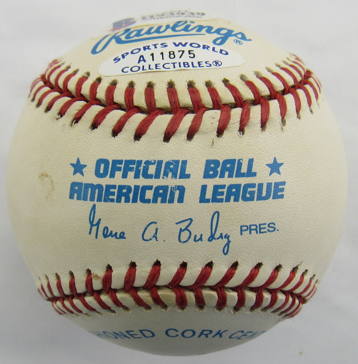 Marty Cordova Signed Auto Rawlings Baseball Beckett H93939 B167