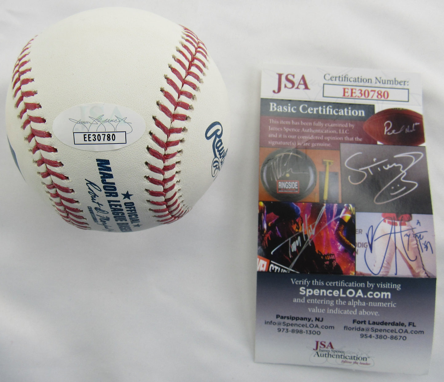 Charlie Hough Signed Auto Rawlings Baseball JSA EE30780 B167