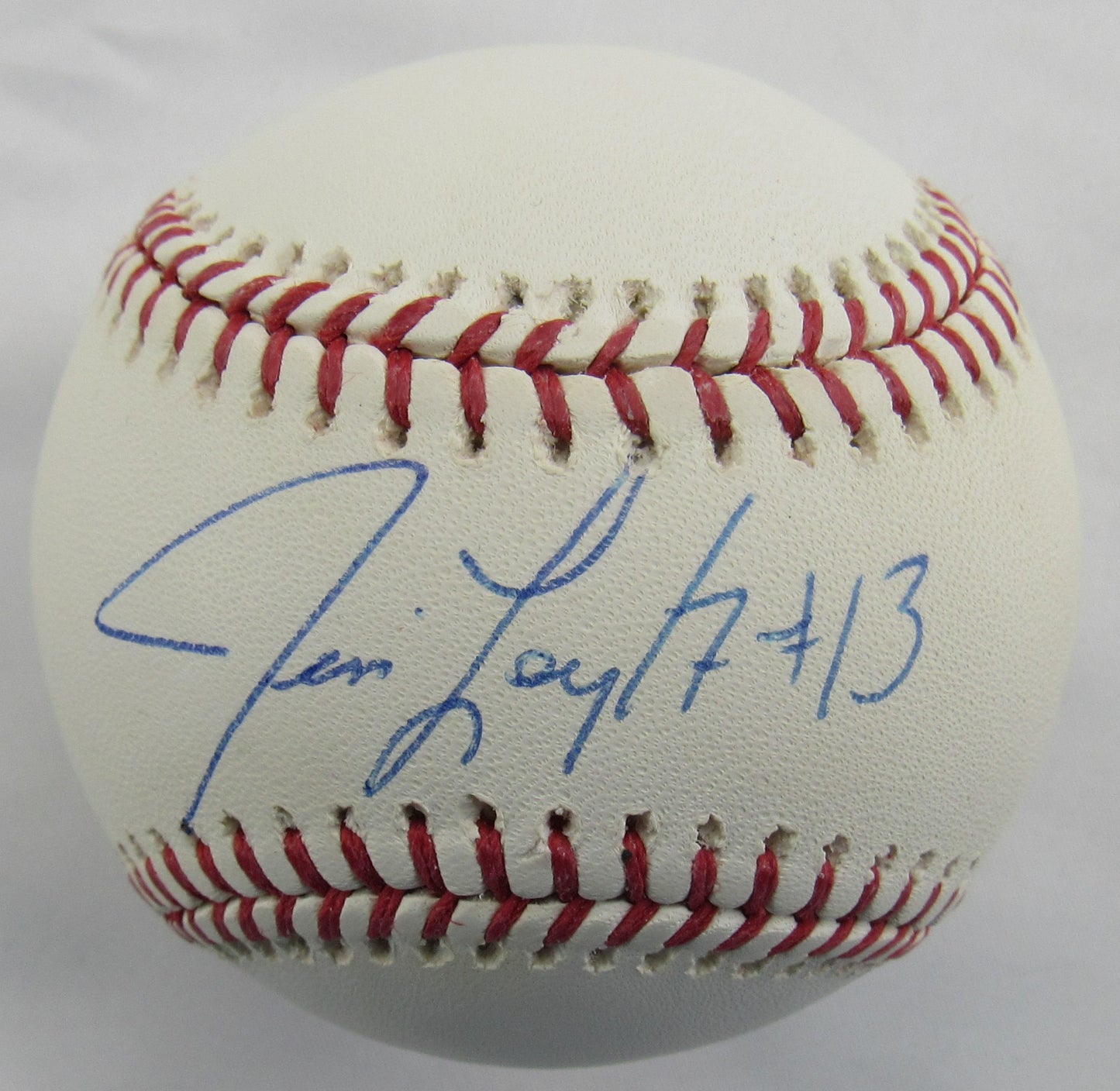 Jim Leyritz Signed Auto Rawlings Baseball Steiner Hologram B167