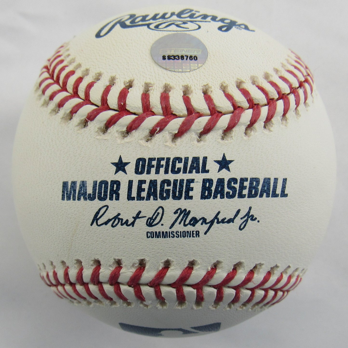 Jim Leyritz Signed Auto Rawlings Baseball Steiner Hologram B167