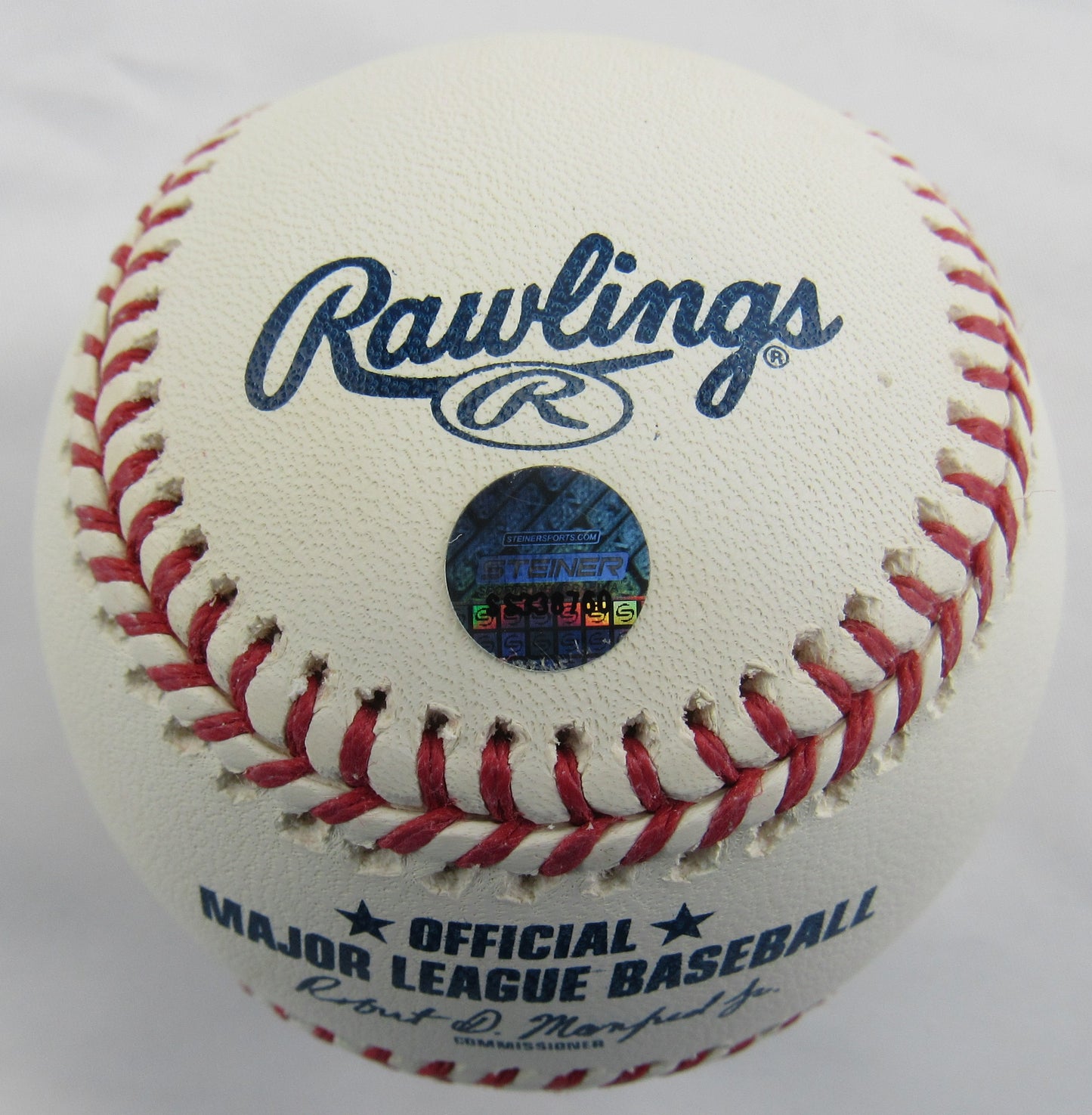 Jim Leyritz Signed Auto Rawlings Baseball Steiner Hologram B167