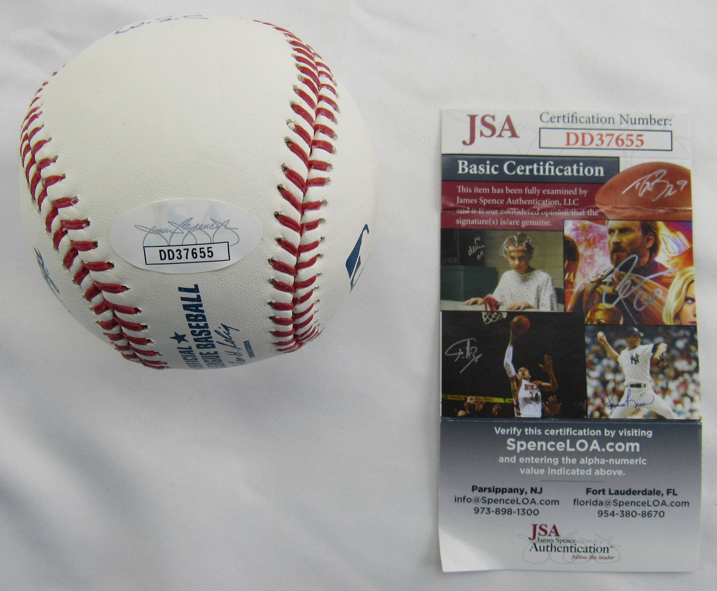 Steve Blass Manny Sanguillen Signed Auto Rawlings Baseball JSA DD37655 B167