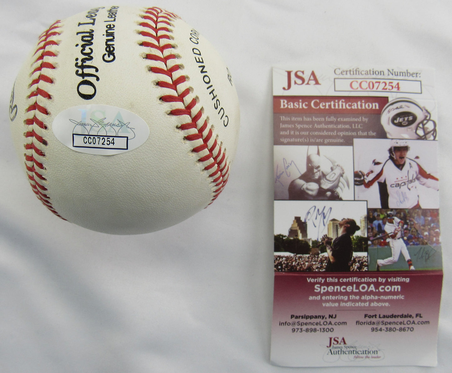 Jack Mckeno Signed Auto Rawlings Baseball JSA CC07254 B167