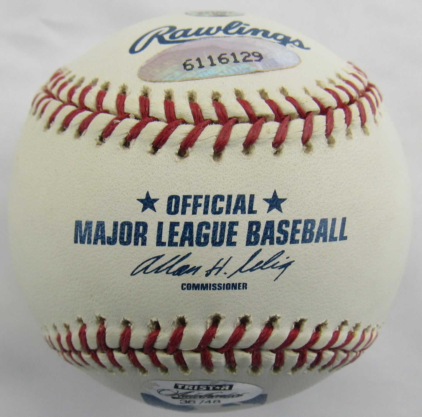 Dellin Betances Signed Auto Rawlings Baseball Tristar Hologram B167