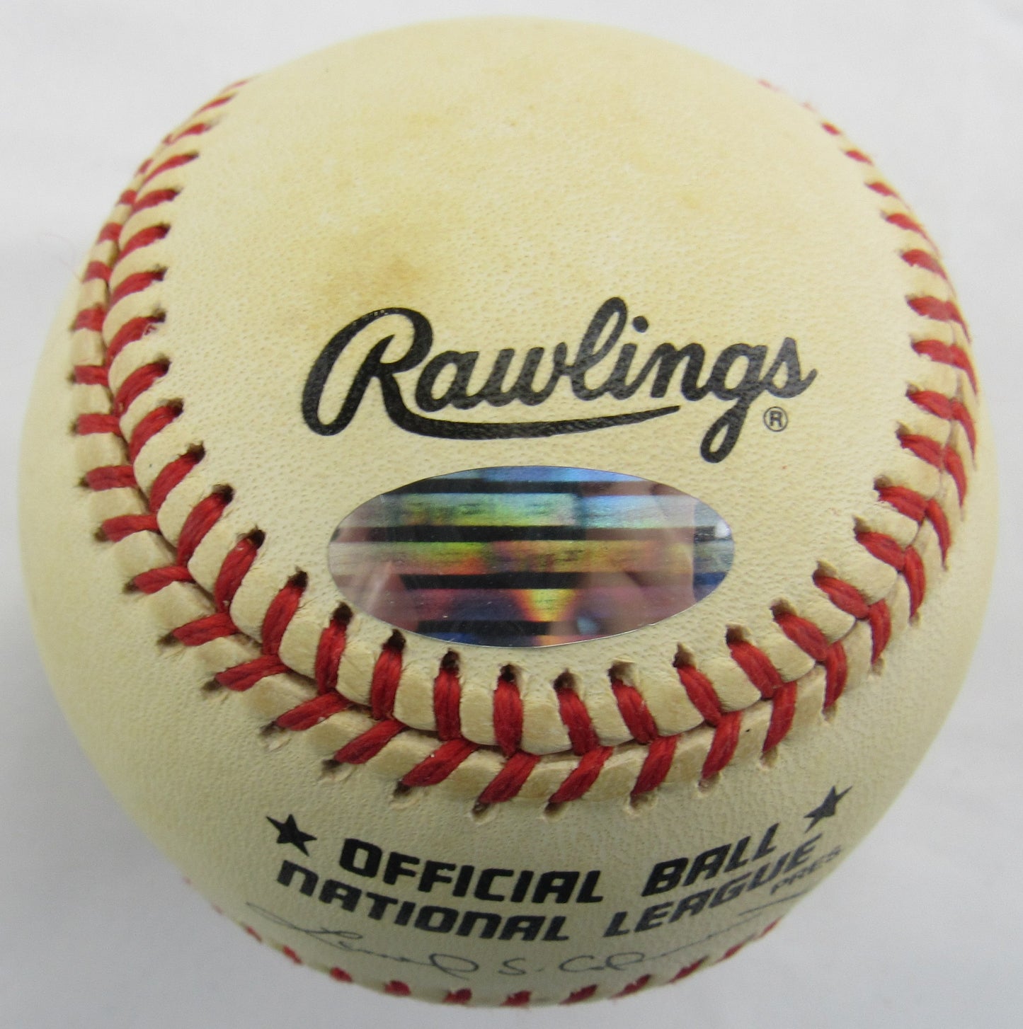 Carlos Beltran Scott Williamson Signed Auto Rawlings Baseball Steiner Hologram B168