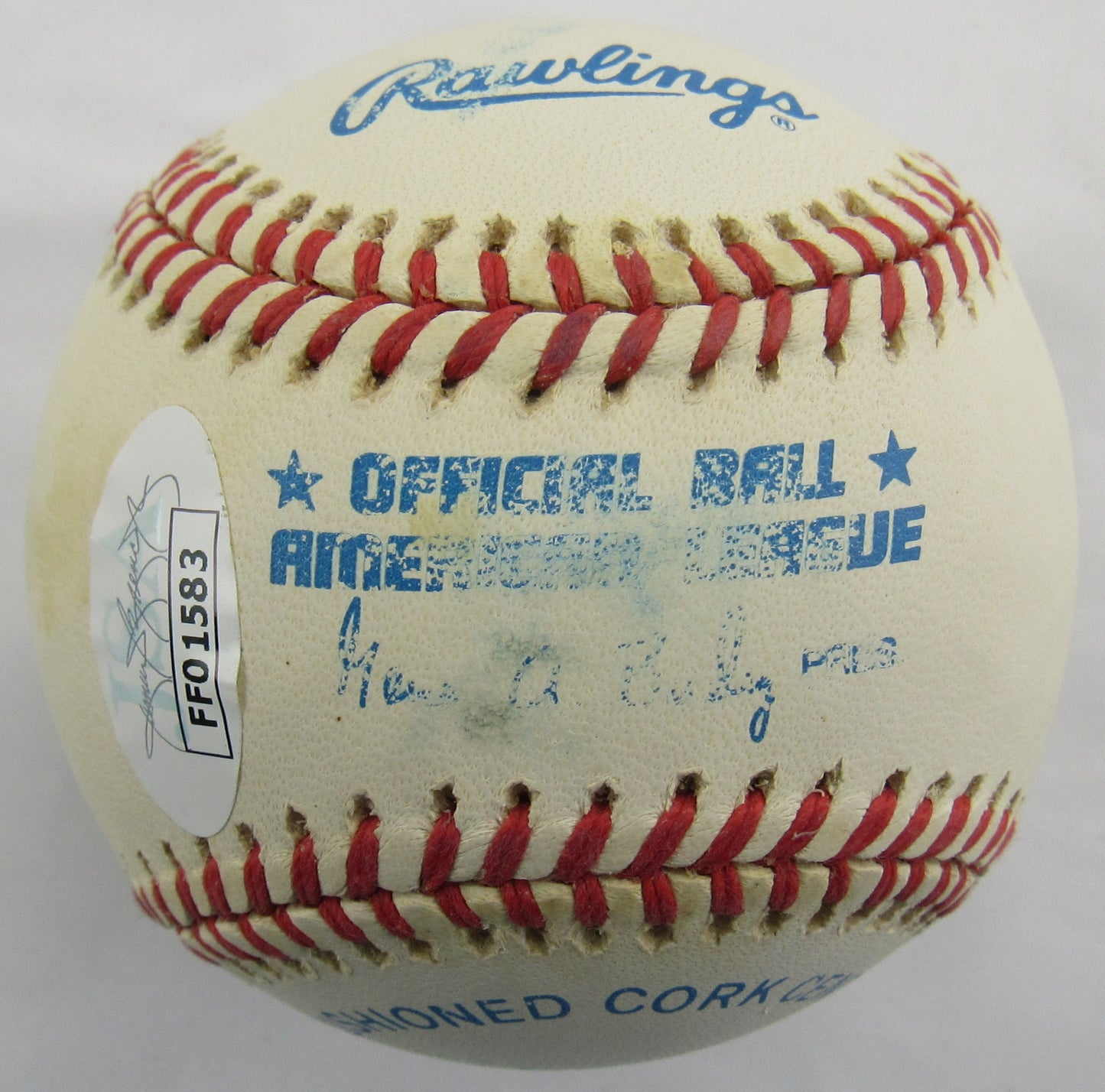 Scott Spiezio Signed Auto Rawlings Baseball JSA FF01583 B168