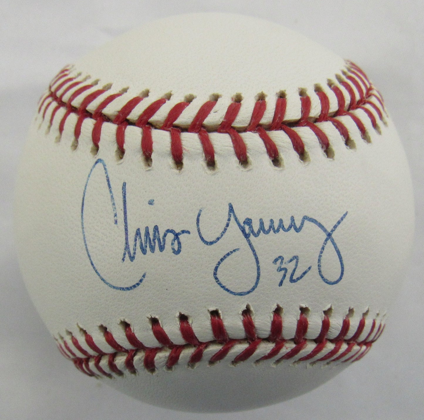 Chris Young Signed Auto Rawlings Baseball JSA DD42643 B168