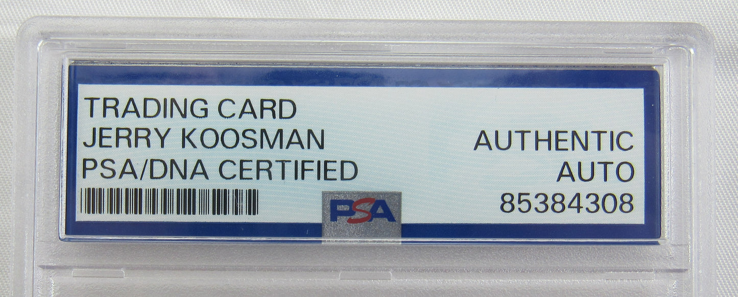 1971 Topps Jerry Koosman Signed Auto Autograph Encapsulated Baseball Card PSA/DNA
