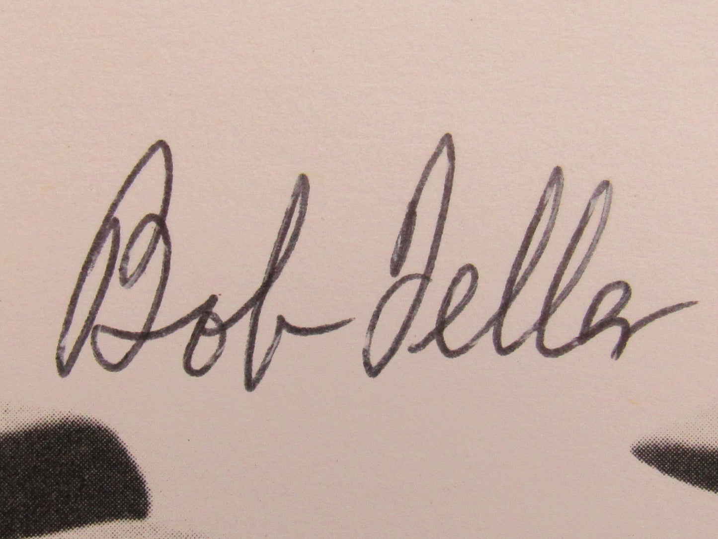 Bob Feller Signed Auto 8x10 Photo