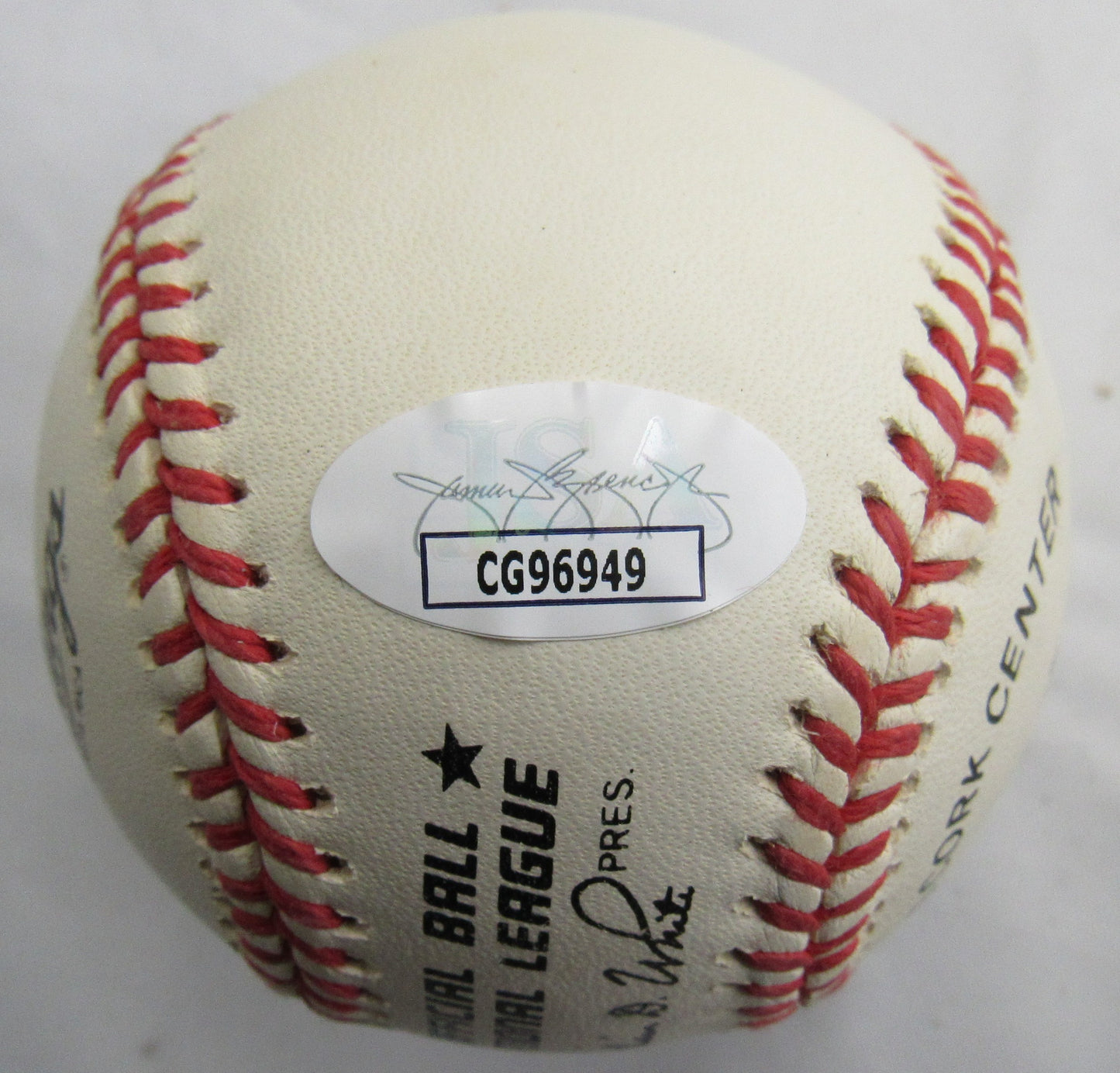 Hoyt Wilhelm Signed Auto Baseball JSA CG96949