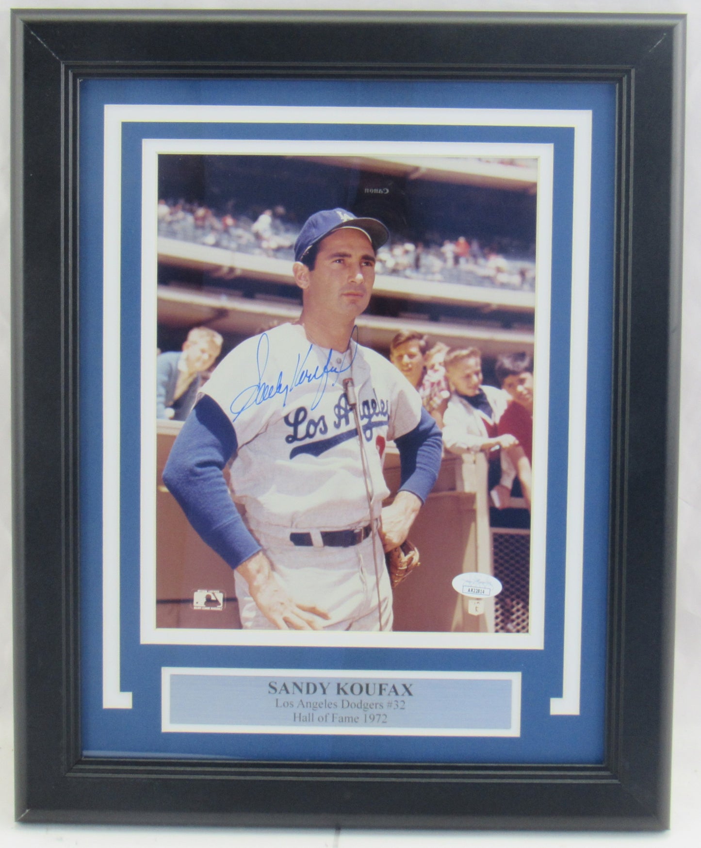 Sandy Koufax Signed Auto Autograph Framed Photo JSA AR22814