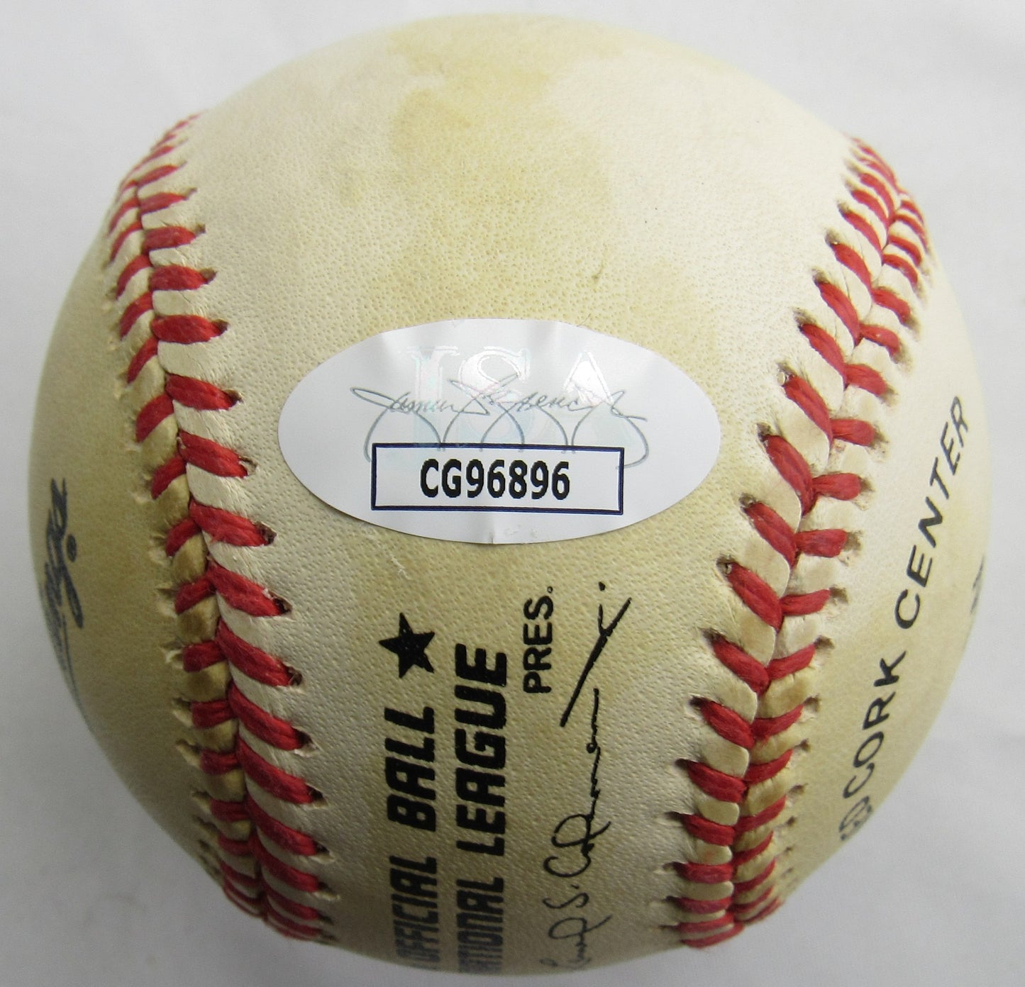 Clem Labine Signed Auto Baseball JSA CG96896