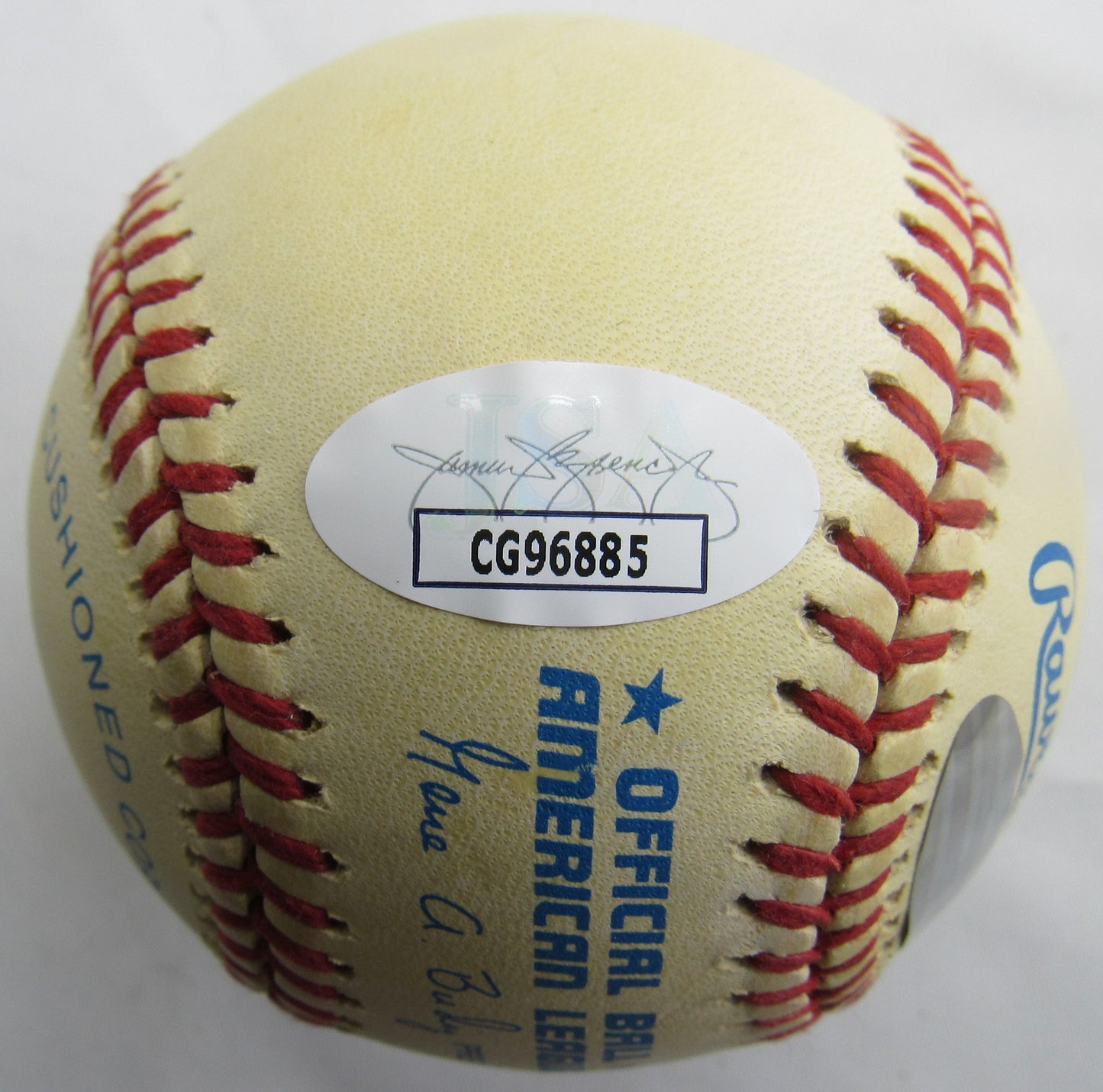 Al Lopez Signed Auto Baseball JSA CG96885