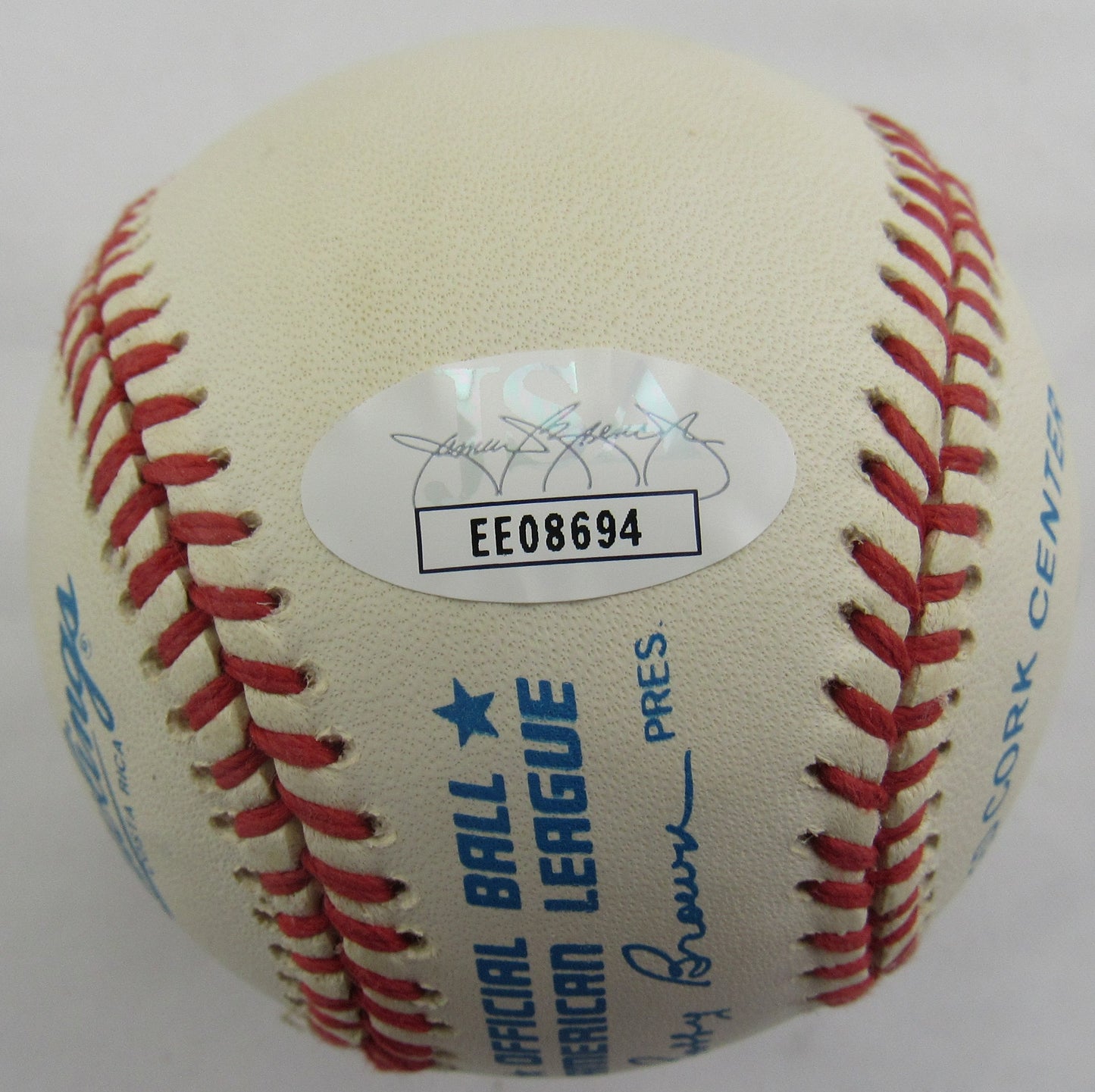Frank Crosetti Signed Auto Autograph Rawlings Baseball JSA EE08694