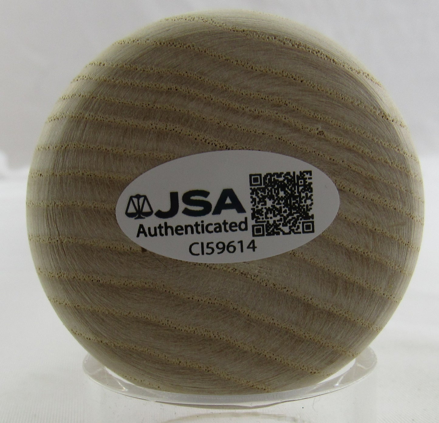 Jim Catfish Hunter Signed Rawlings Baseball Bat JSA CI59614