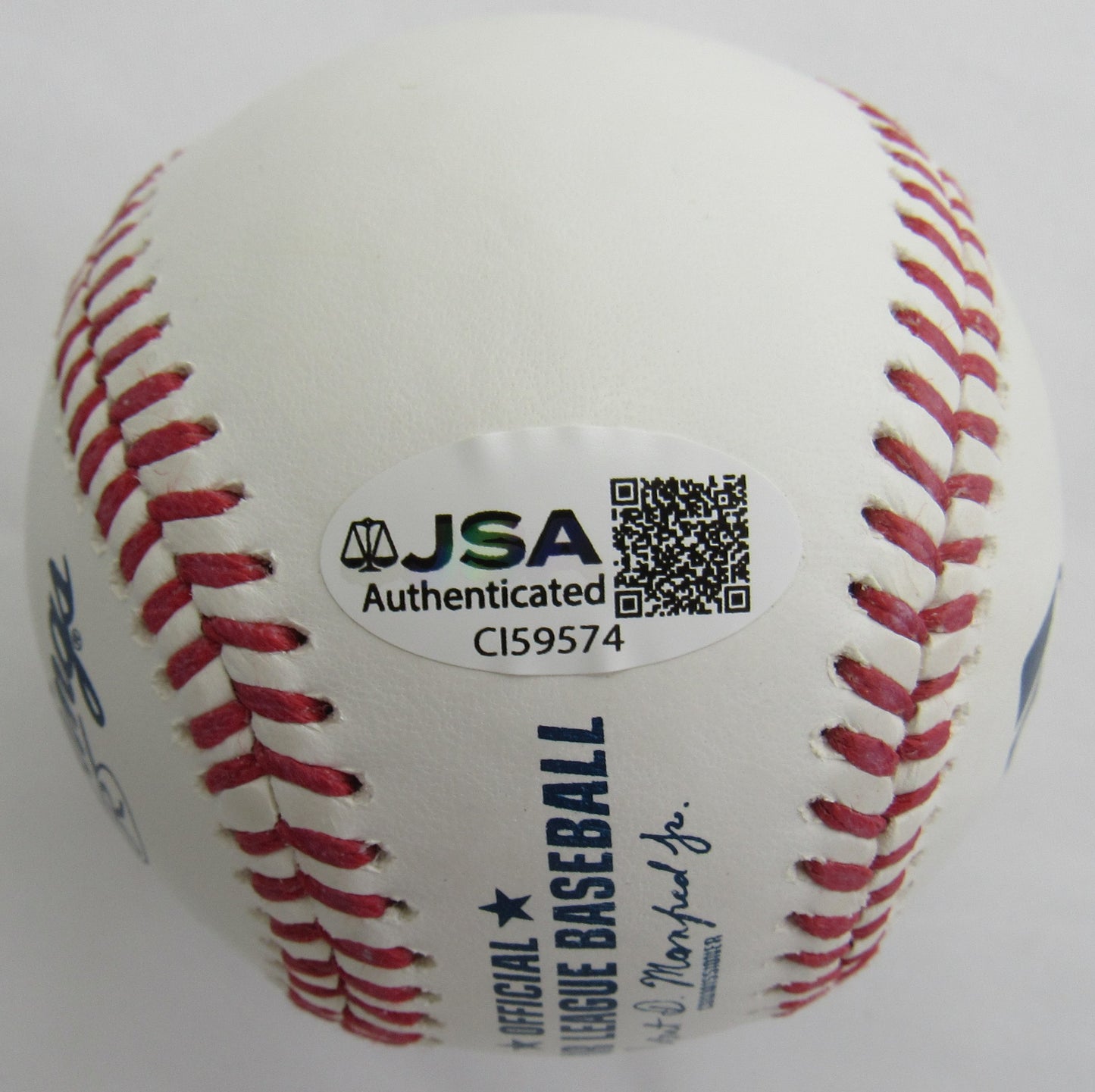 Ben Rice Signed Auto Baseball JSA CI59574