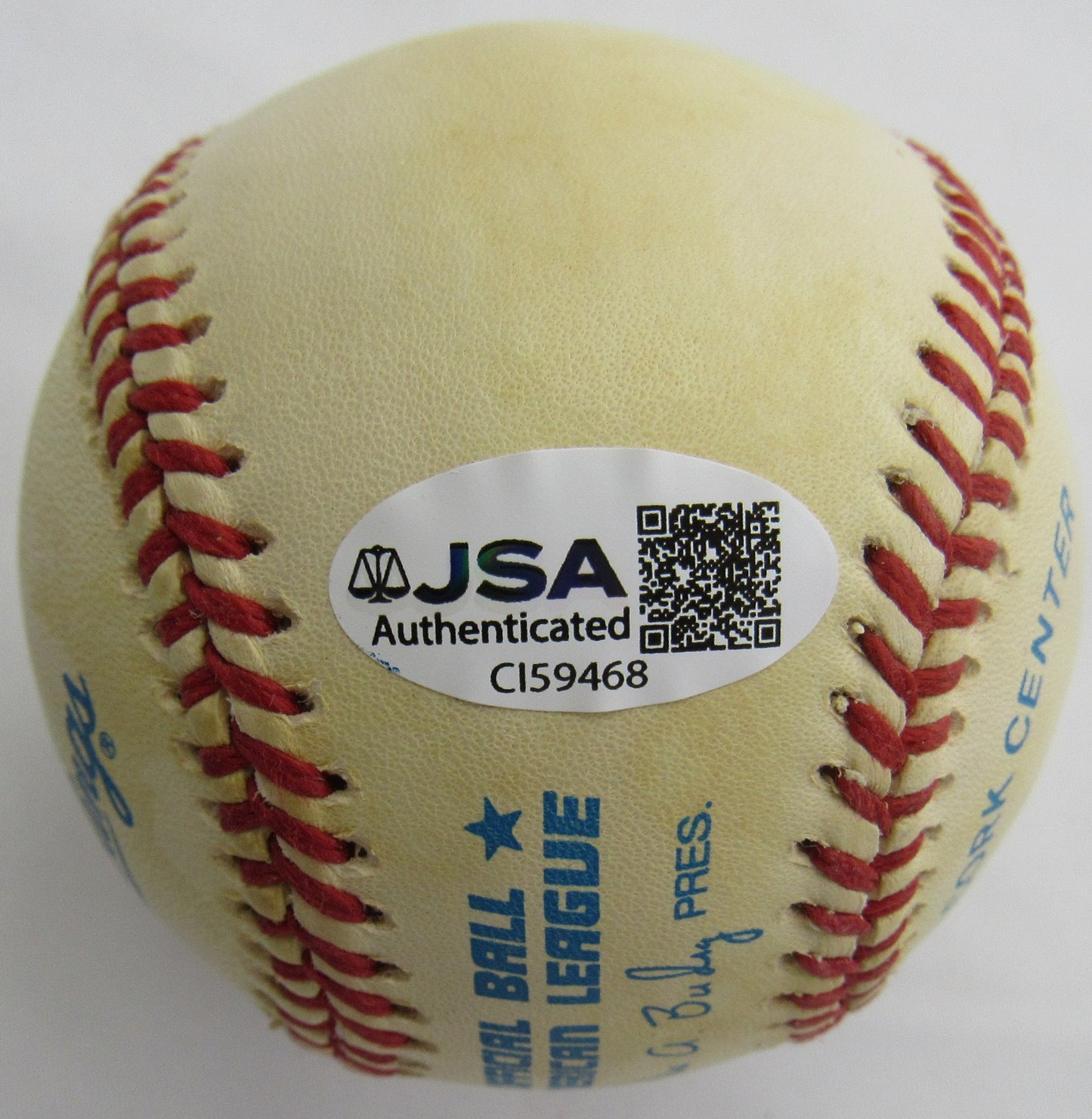 Harmon Killebrew Signed Auto Baseball JSA CI59468