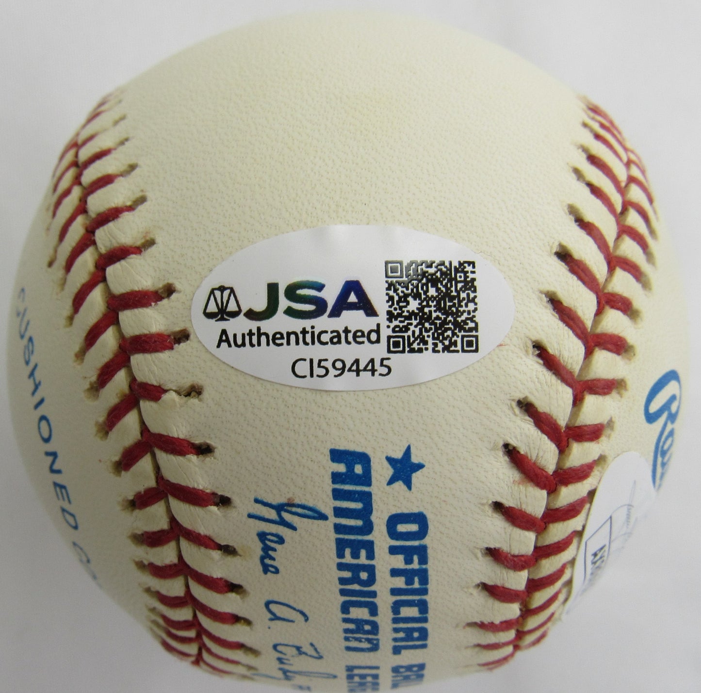 Roger Clemens w/Cy Young 7 Insc - Signed Auto Baseball JSA CI59445