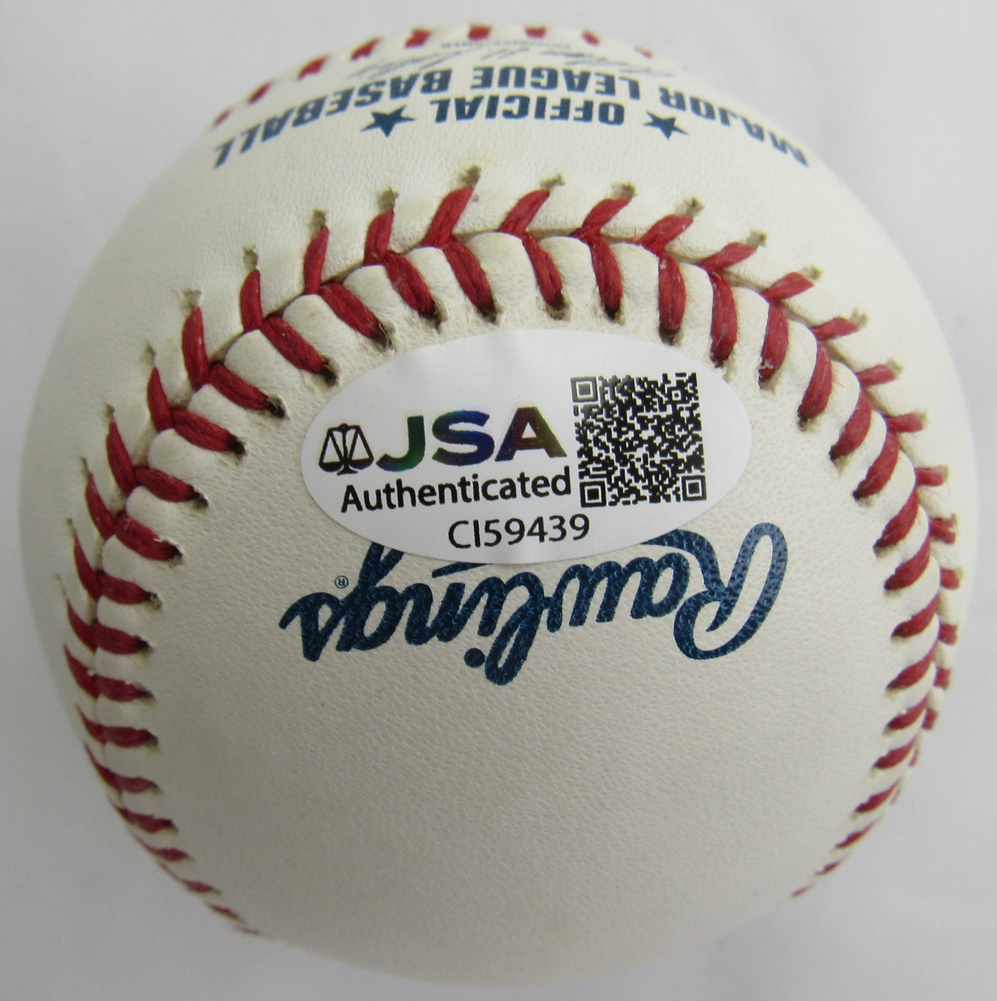 Victor Martinez Signed Auto Baseball JSA CI59439