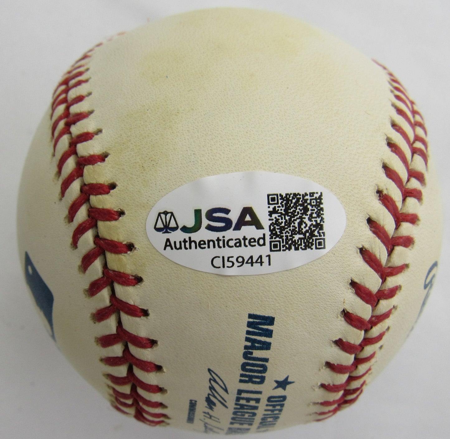 Jim Bunning Signed Auto Baseball JSA CI59441